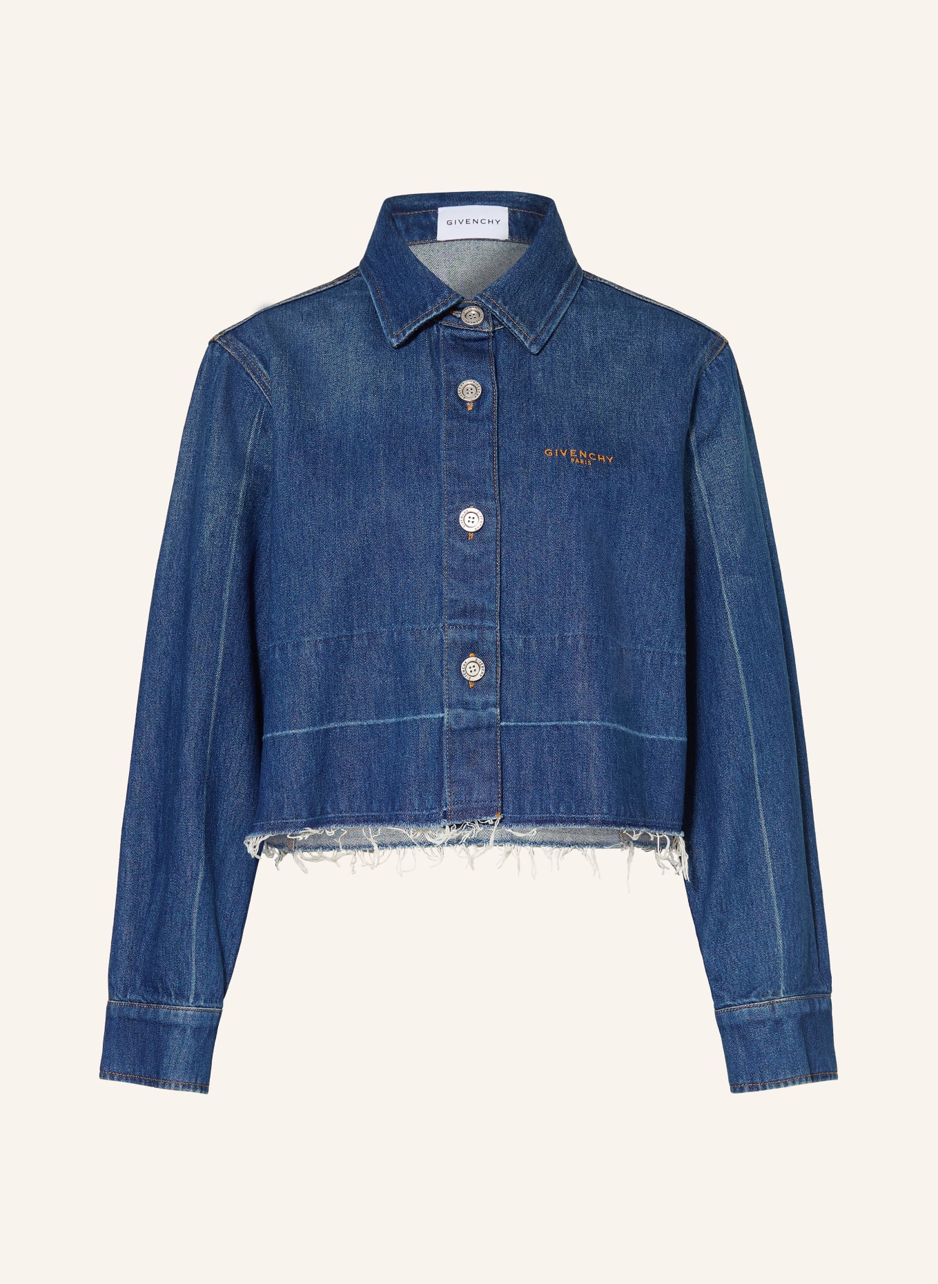 GIVENCHY Jeansjacka: 420 MEDIUM BLUE