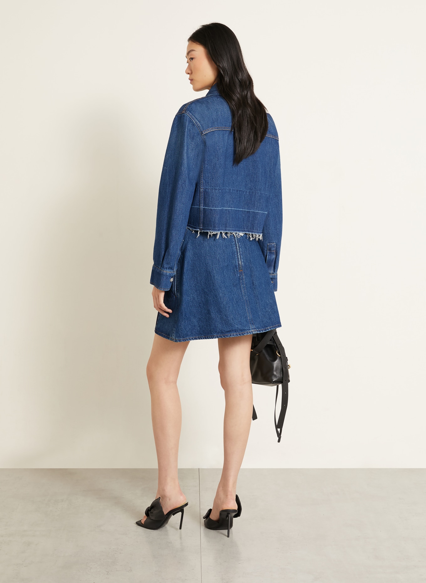 GIVENCHY Jeansjacka: 420 MEDIUM BLUE