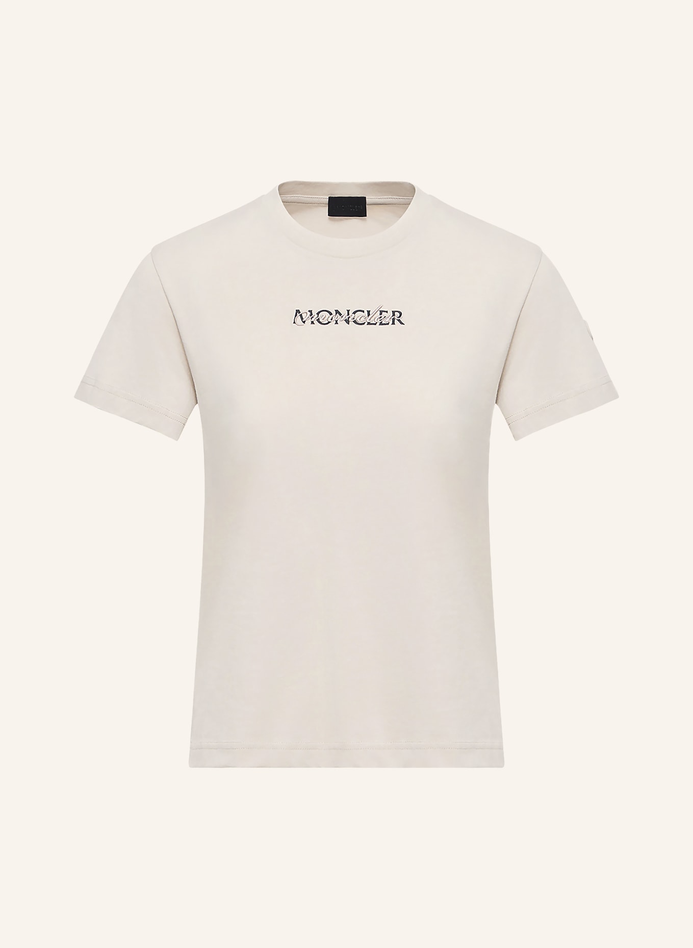 MONCLER T-shirt: BEIGE