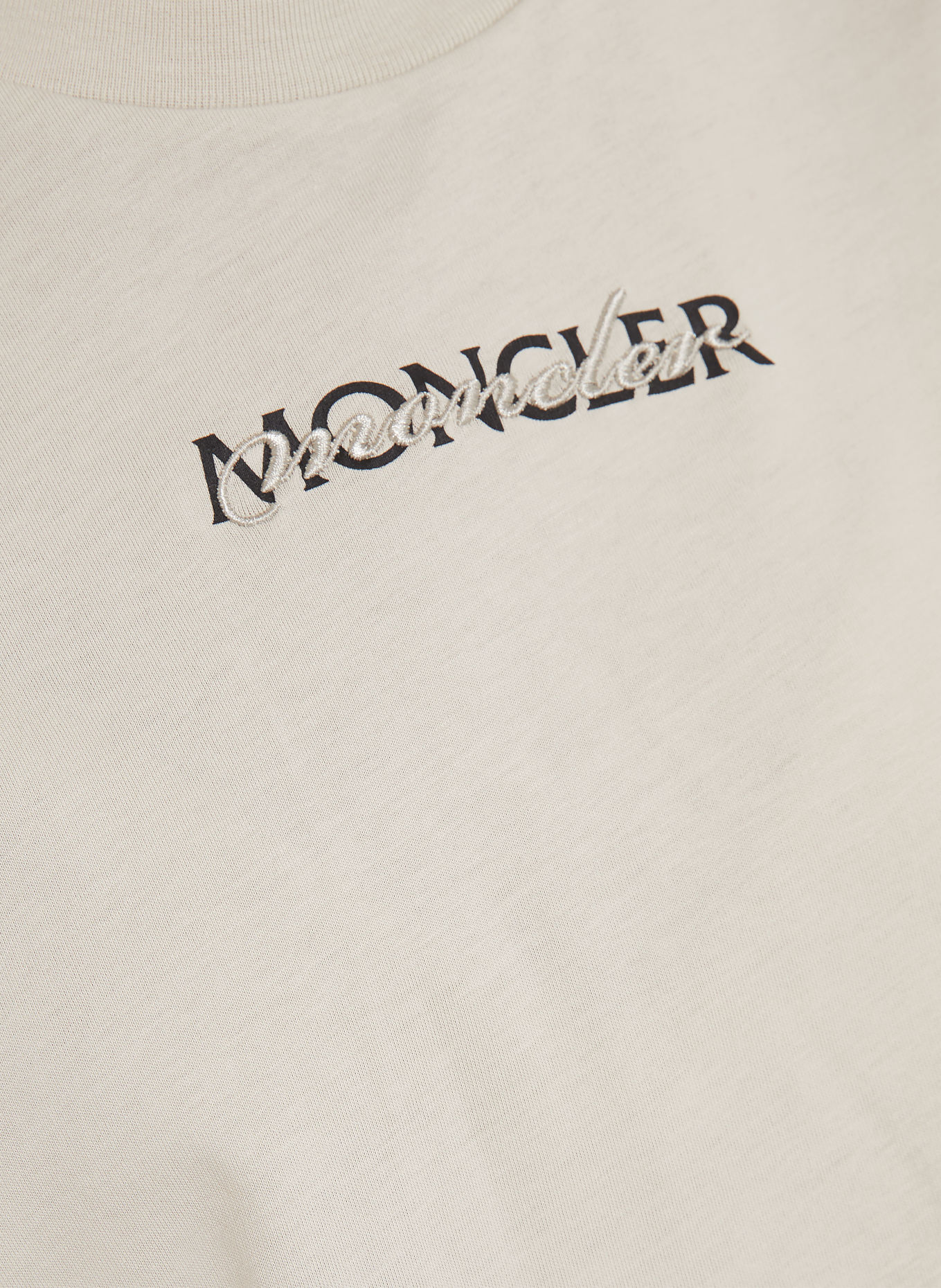 MONCLER T-shirt: BEIGE