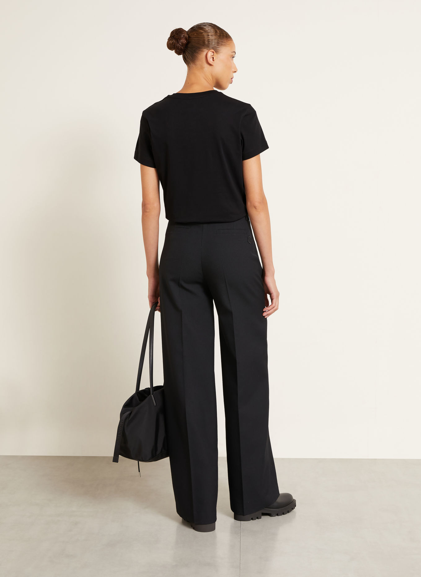 MONCLER T-shirt: BLACK
