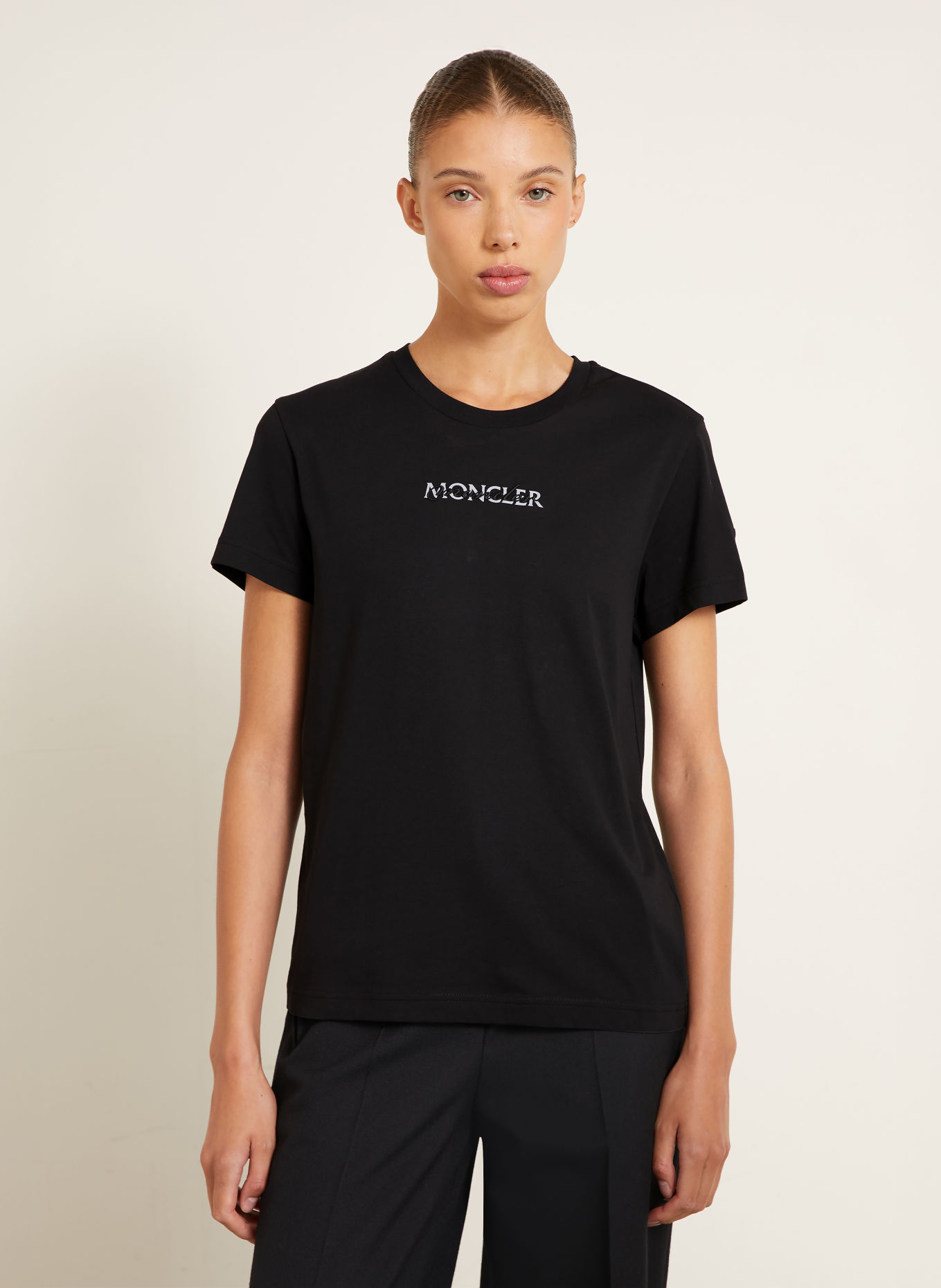 MONCLER T-shirt: BLACK