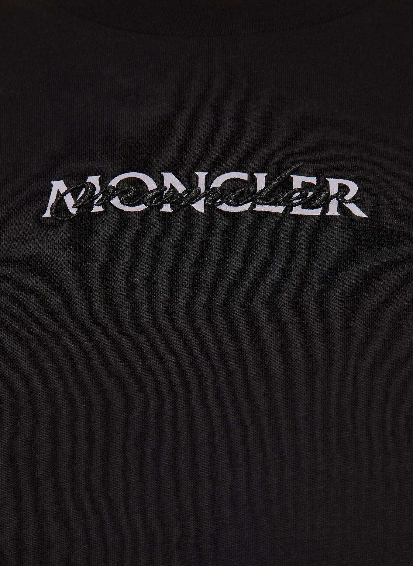 MONCLER T-shirt: BLACK