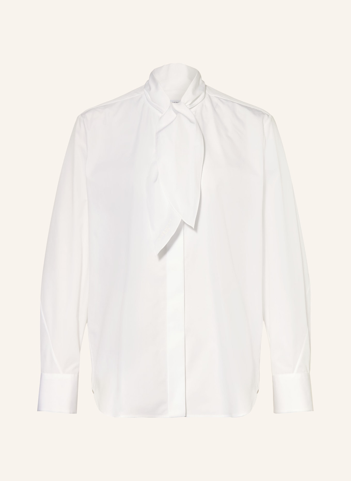 GIVENCHY Slipsblus COCOON: VIT