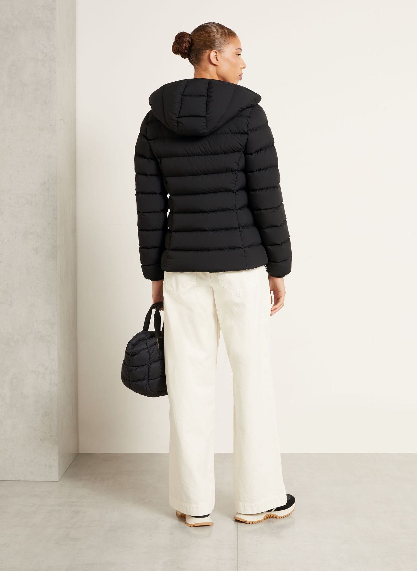 MONCLER Daunenjacke HERBES: SCHWARZ