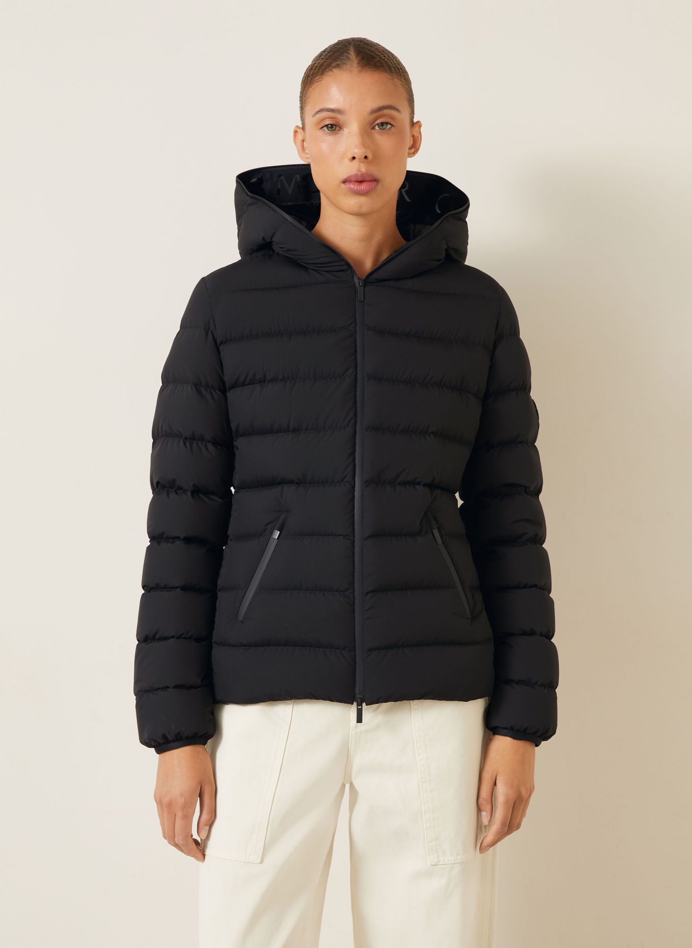 MONCLER Daunenjacke HERBES: SCHWARZ