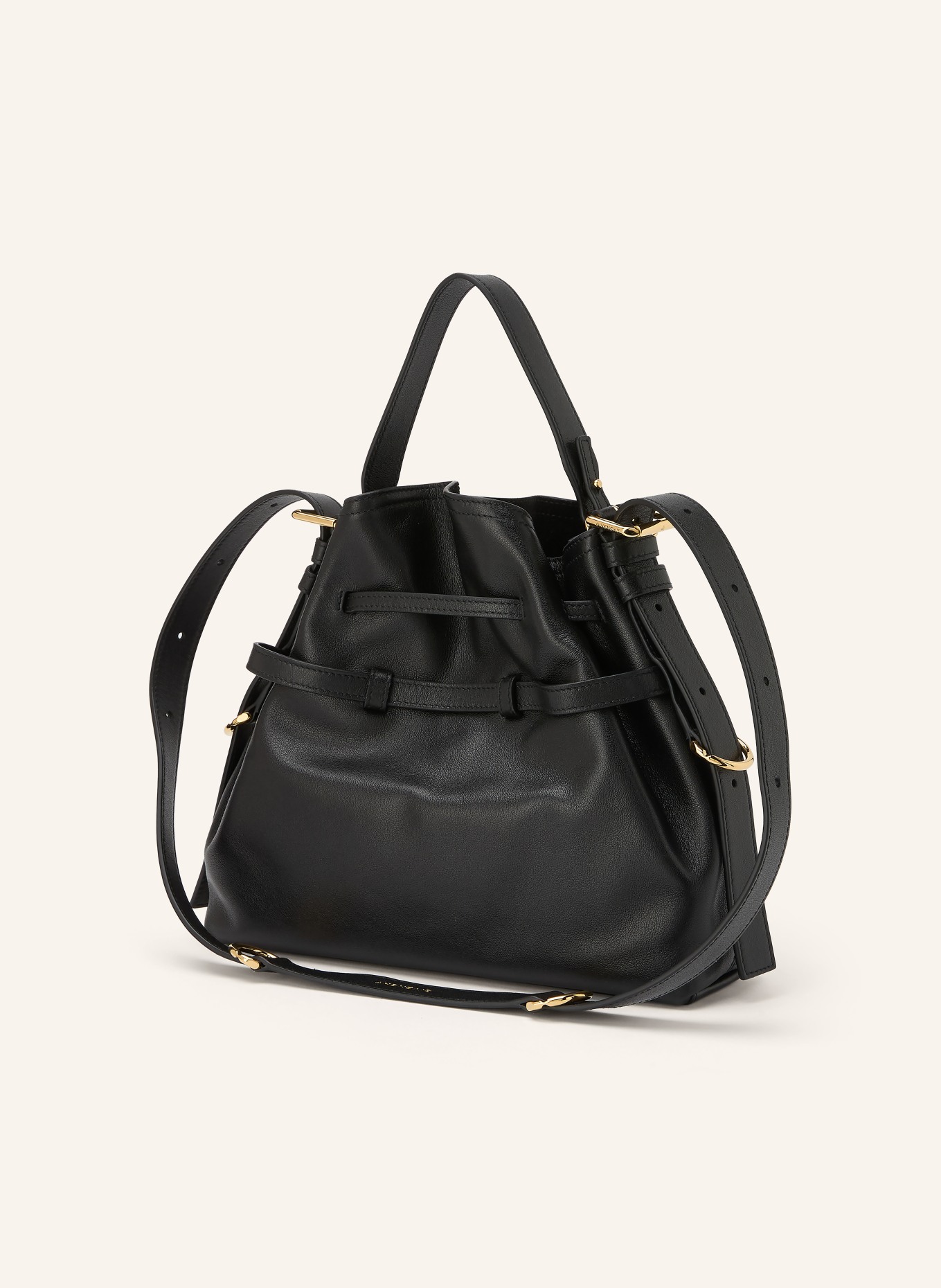 GIVENCHY Axelväska VOYOU SMALL: SVART / GULD