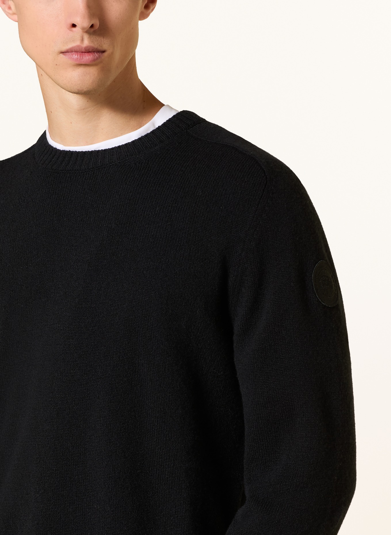 CANADA GOOSE Pullover MATAWIN: SCHWARZ