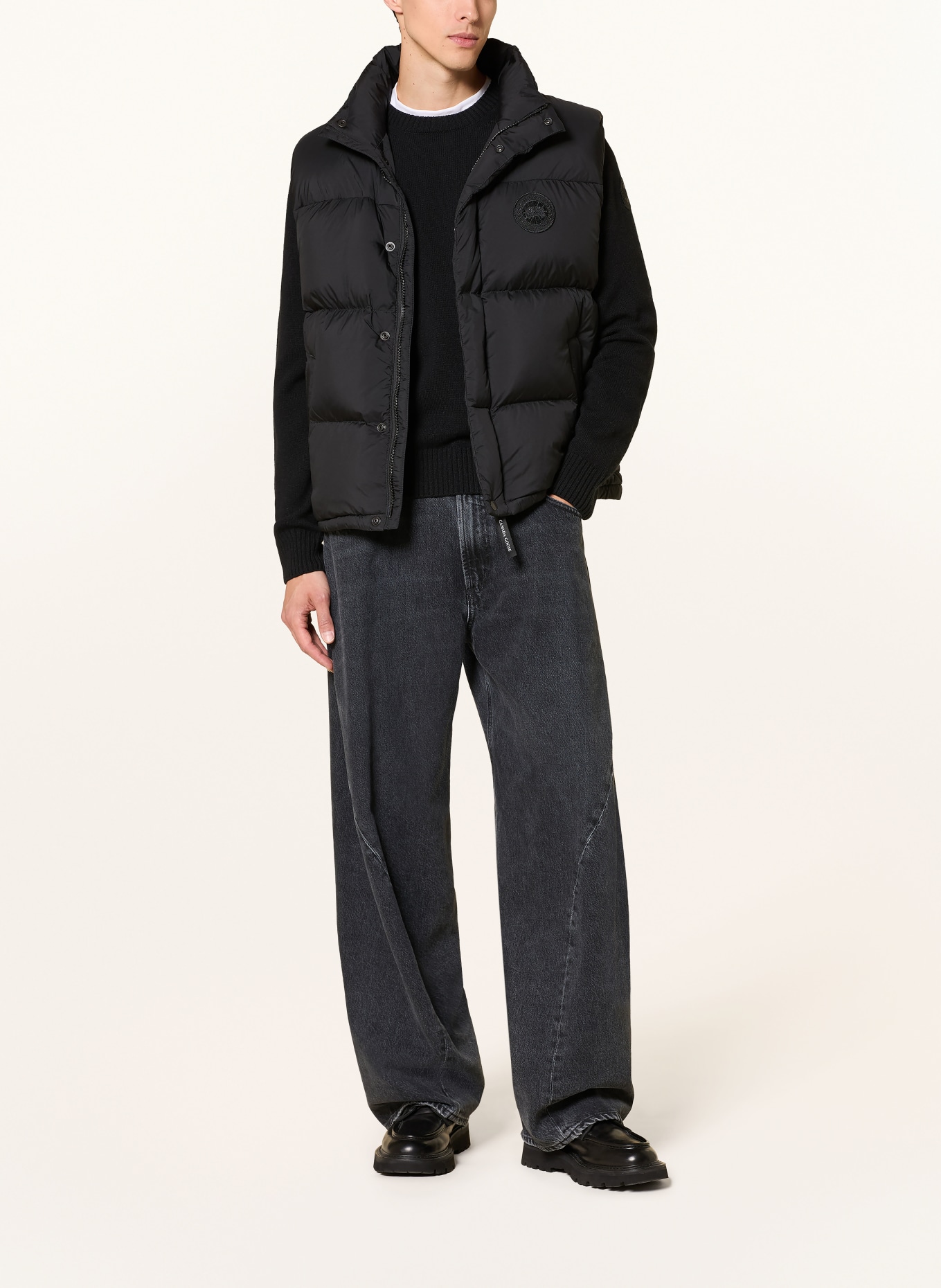 CANADA GOOSE Pullover MATAWIN: SCHWARZ