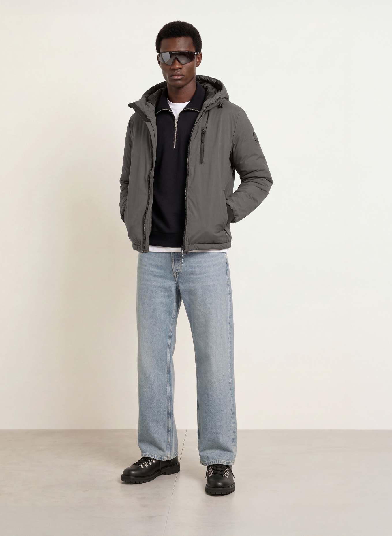 CANADA GOOSE Daunenjacke LODGE: KHAKI