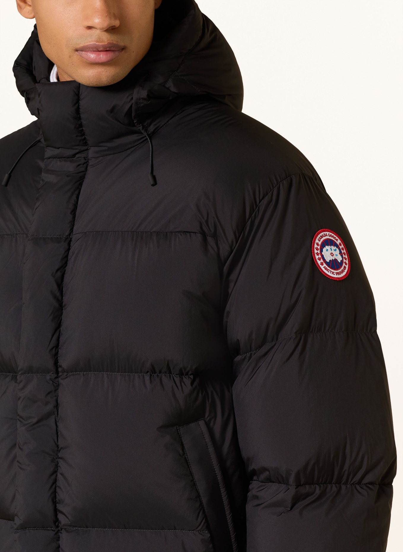 CANADA GOOSE Donsjas STERLING: ZWART