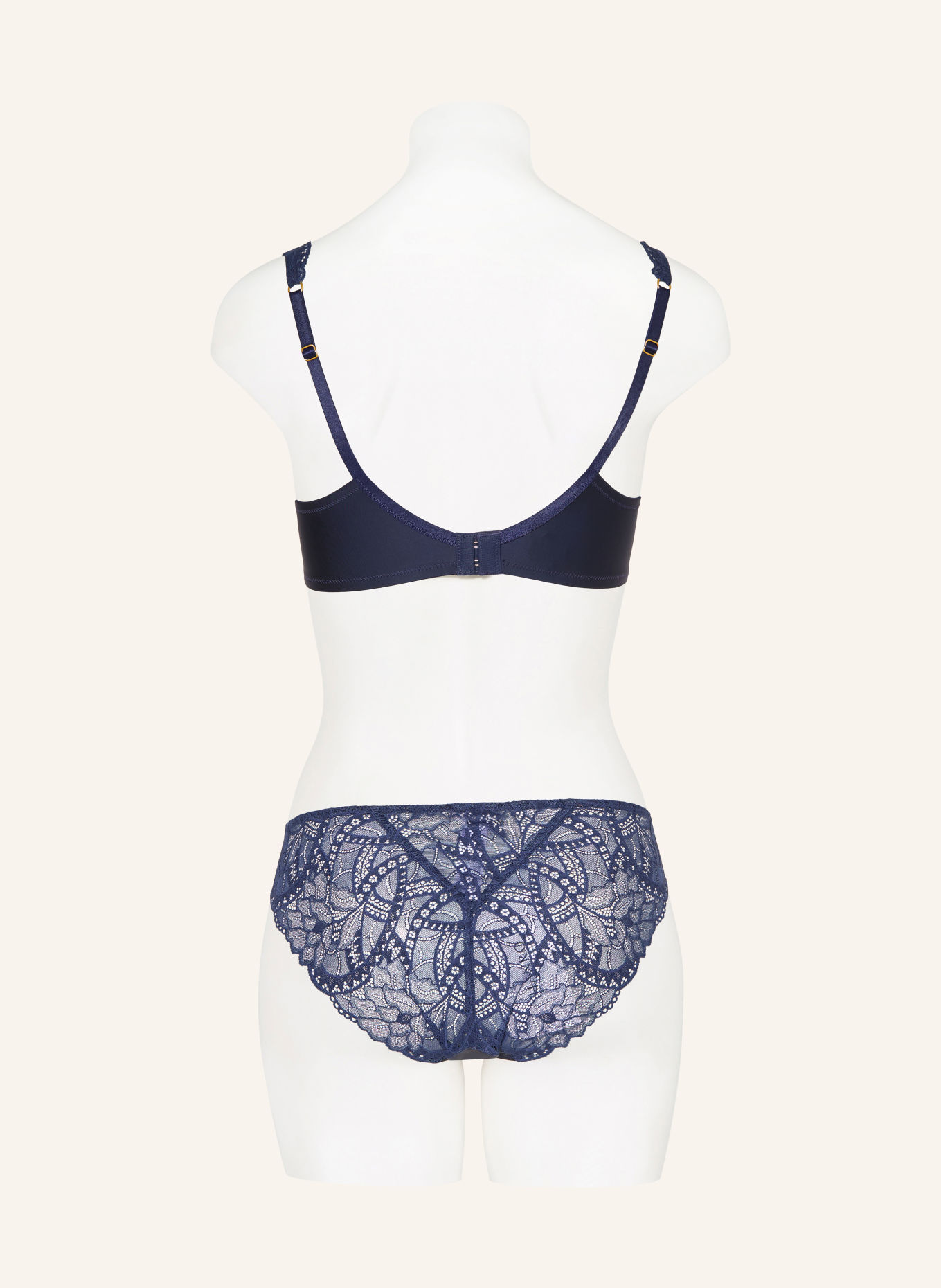 HANRO Slip AZELIA: BLEU FONCÉ
