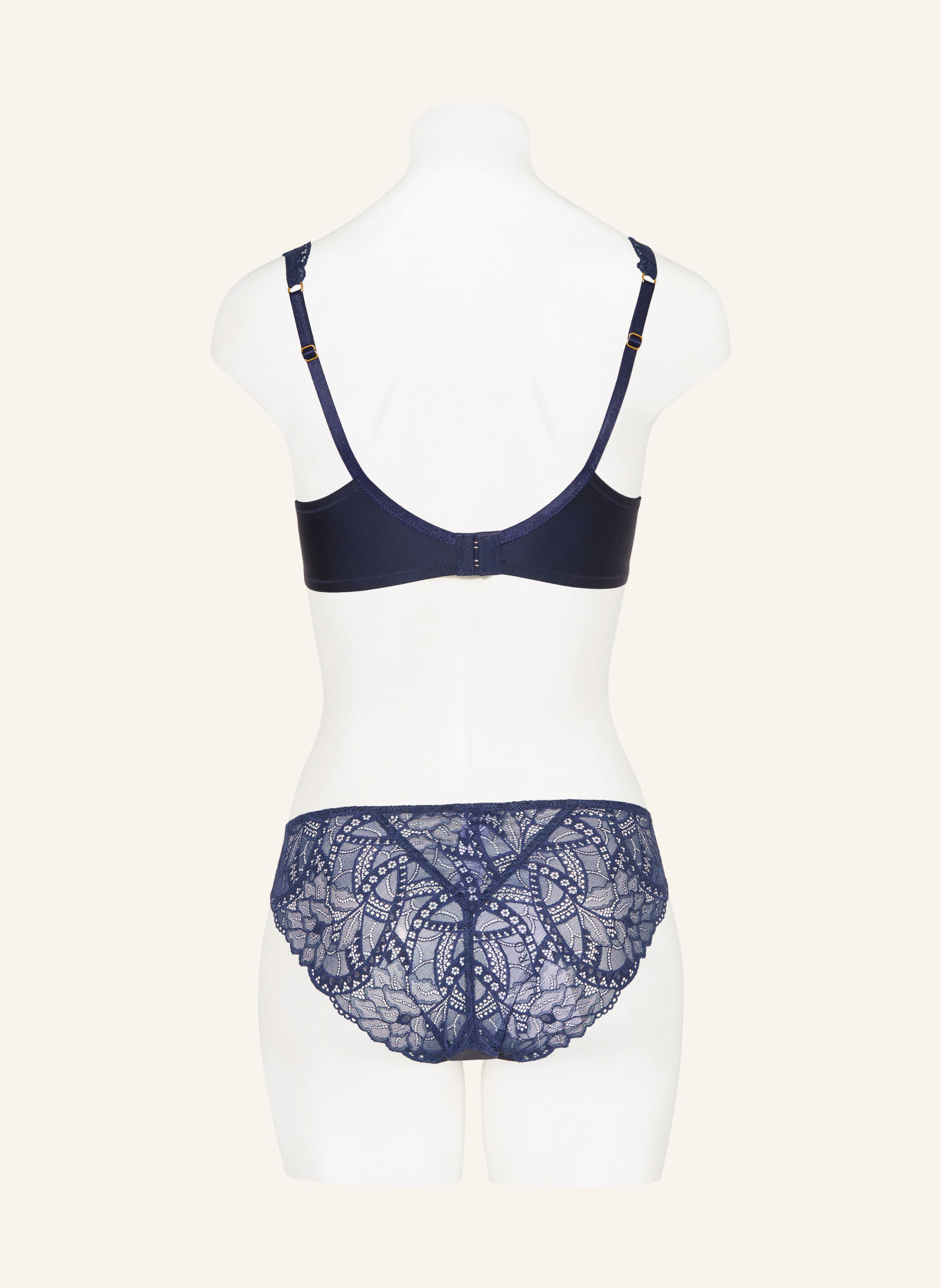 HANRO Bustier AZELIA: BLEU FONCÉ