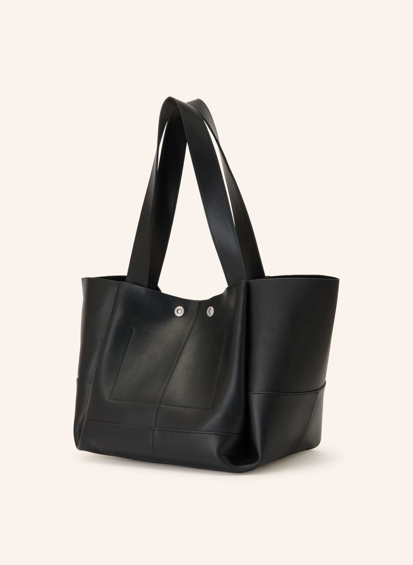 ALLSAINTS ROSALIE Shoppers: BLACK / SILVER