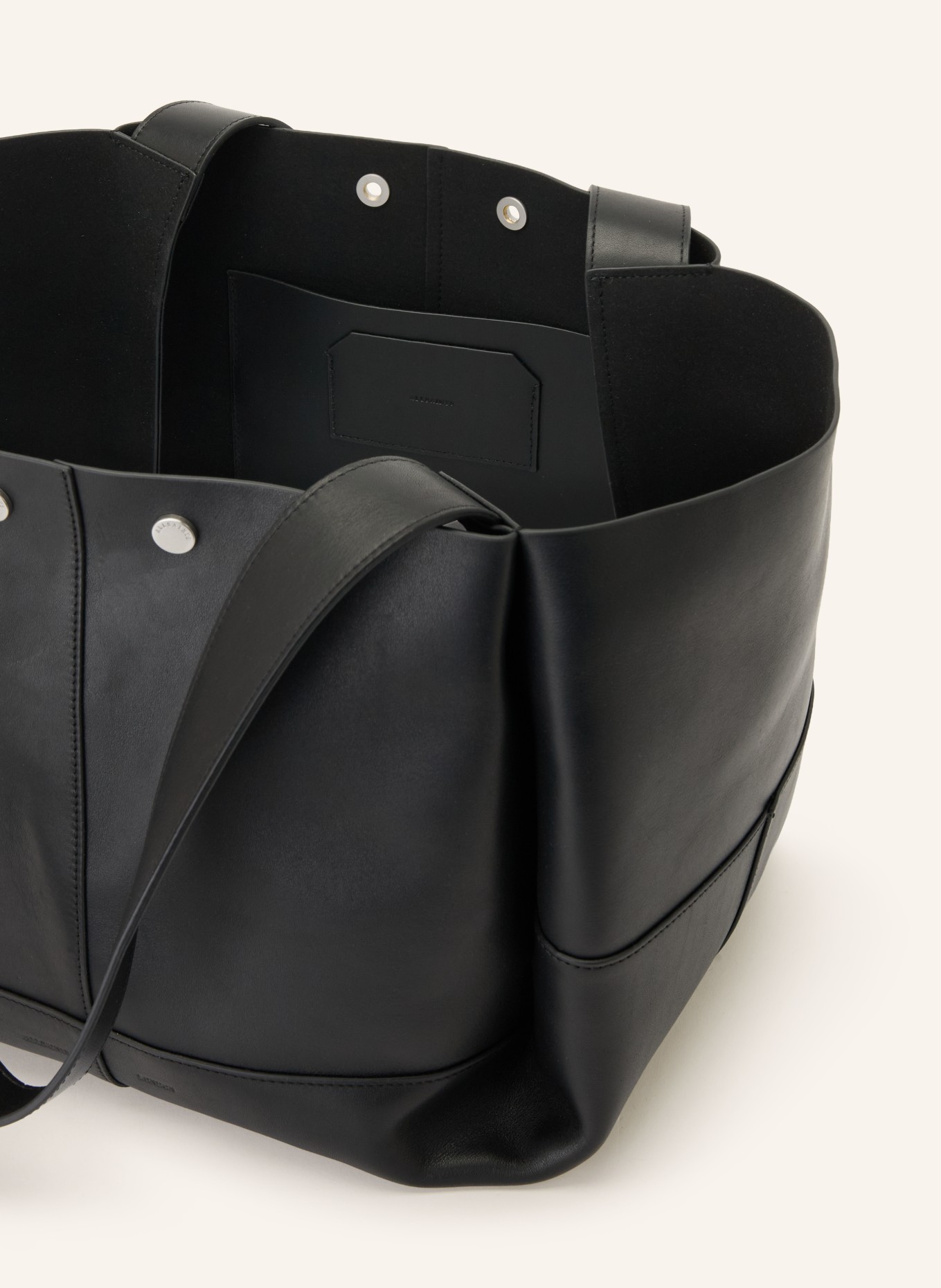 ALLSAINTS ROSALIE Shoppers: BLACK / SILVER