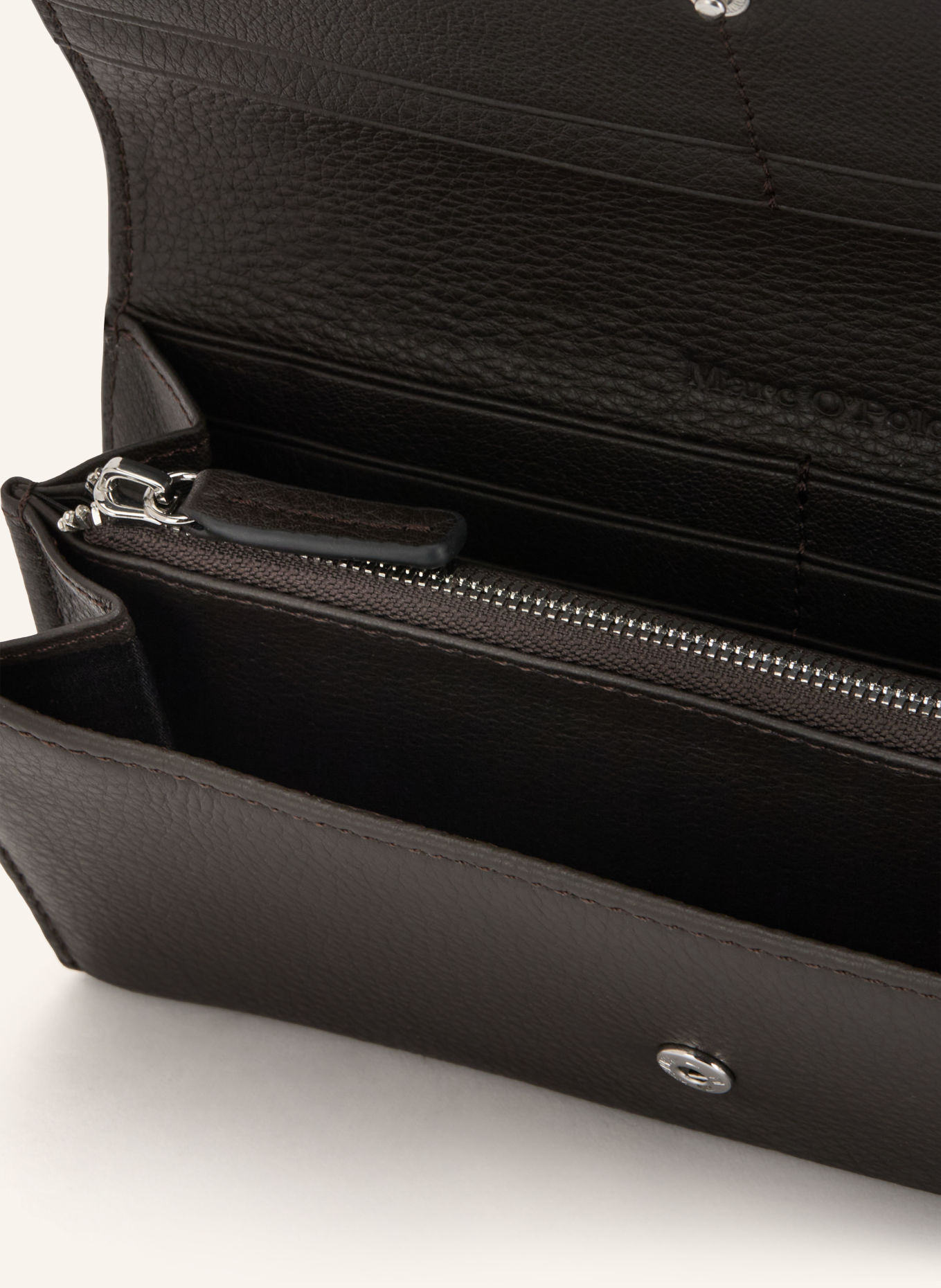 Marc O'Polo Wallet: DARK BROWN