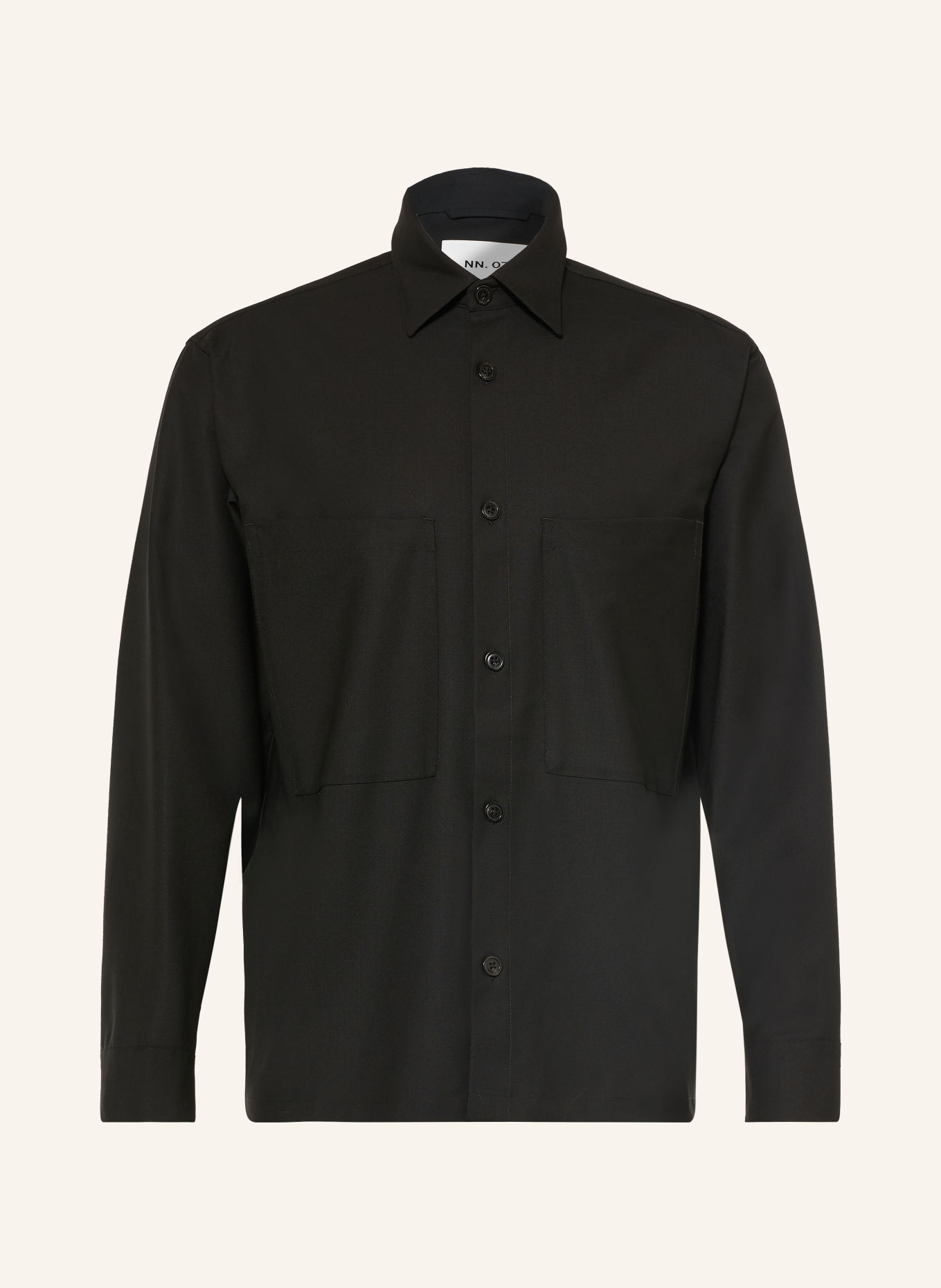 NN.07 Overshirt FREDDY: SCHWARZ