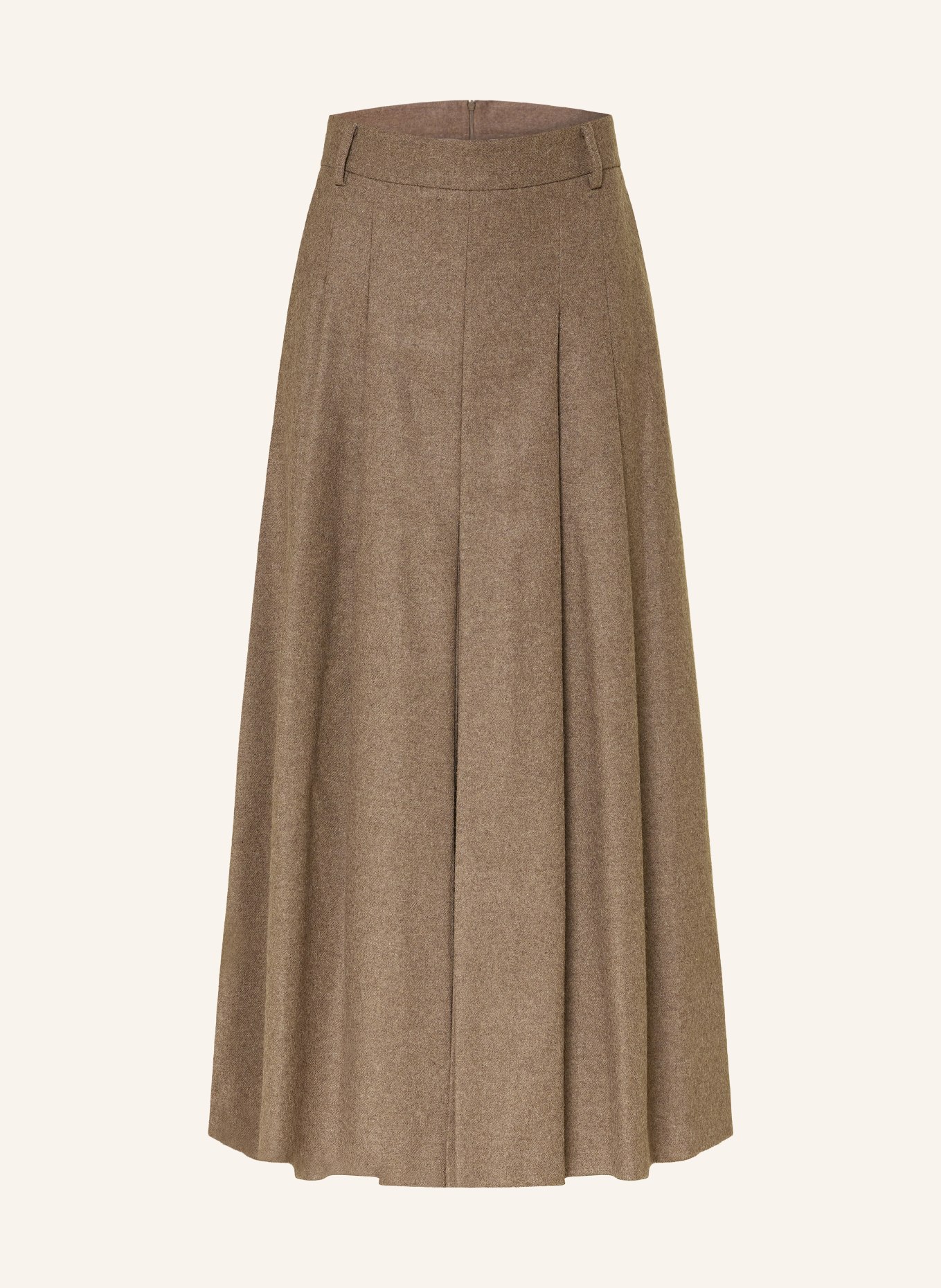 ANTONELLI firenze PESCO Skirt: LIGHT BROWN
