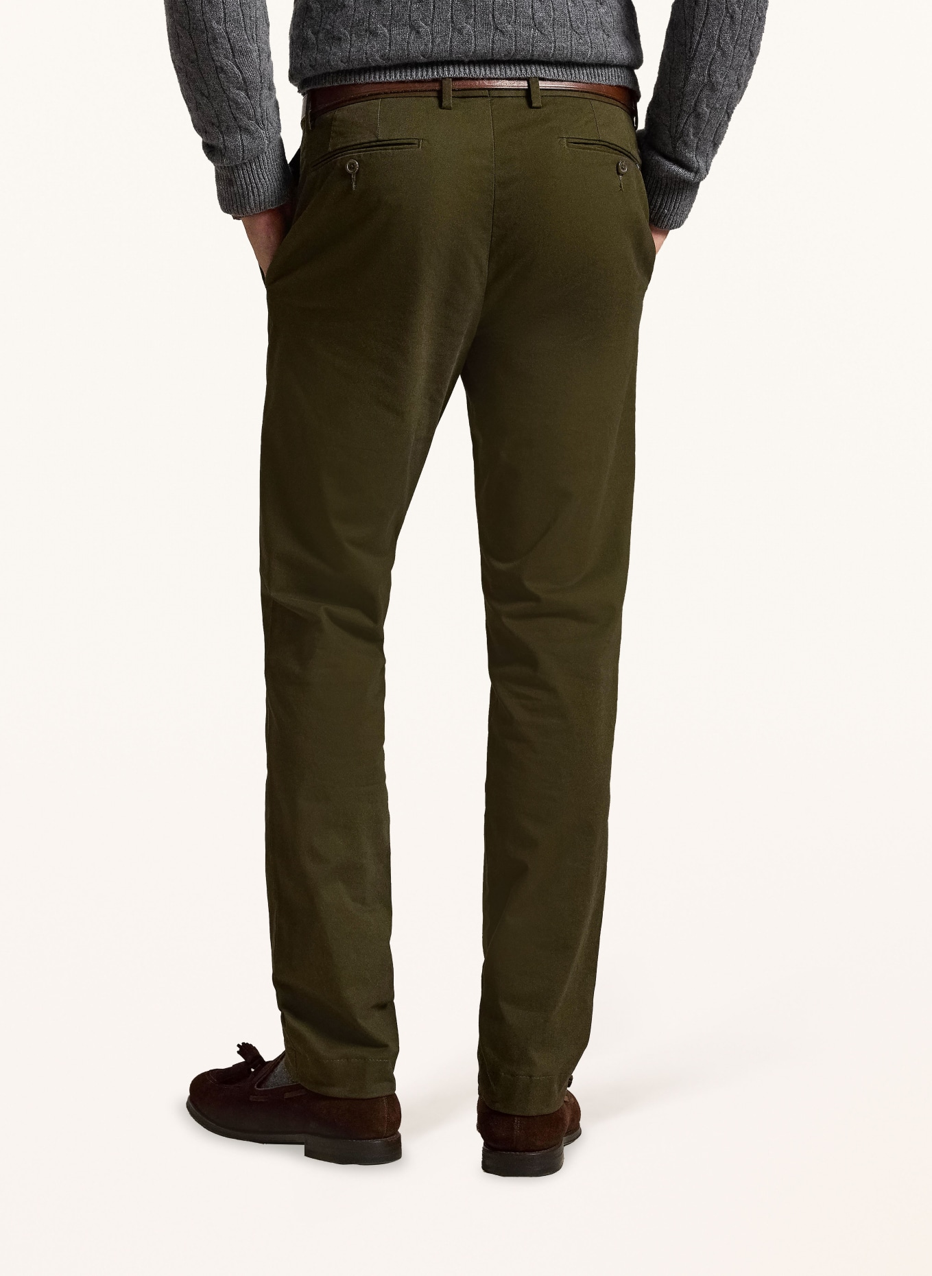 POLO RALPH LAUREN Chino Slim Fit: OLIV