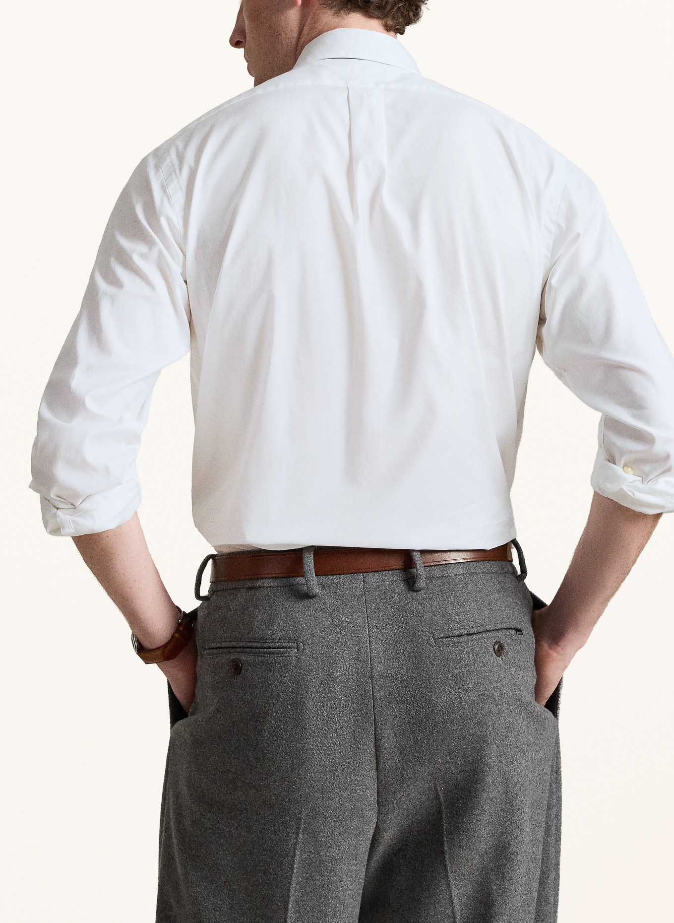 POLO RALPH LAUREN Hemd Custom Fit: WEISS