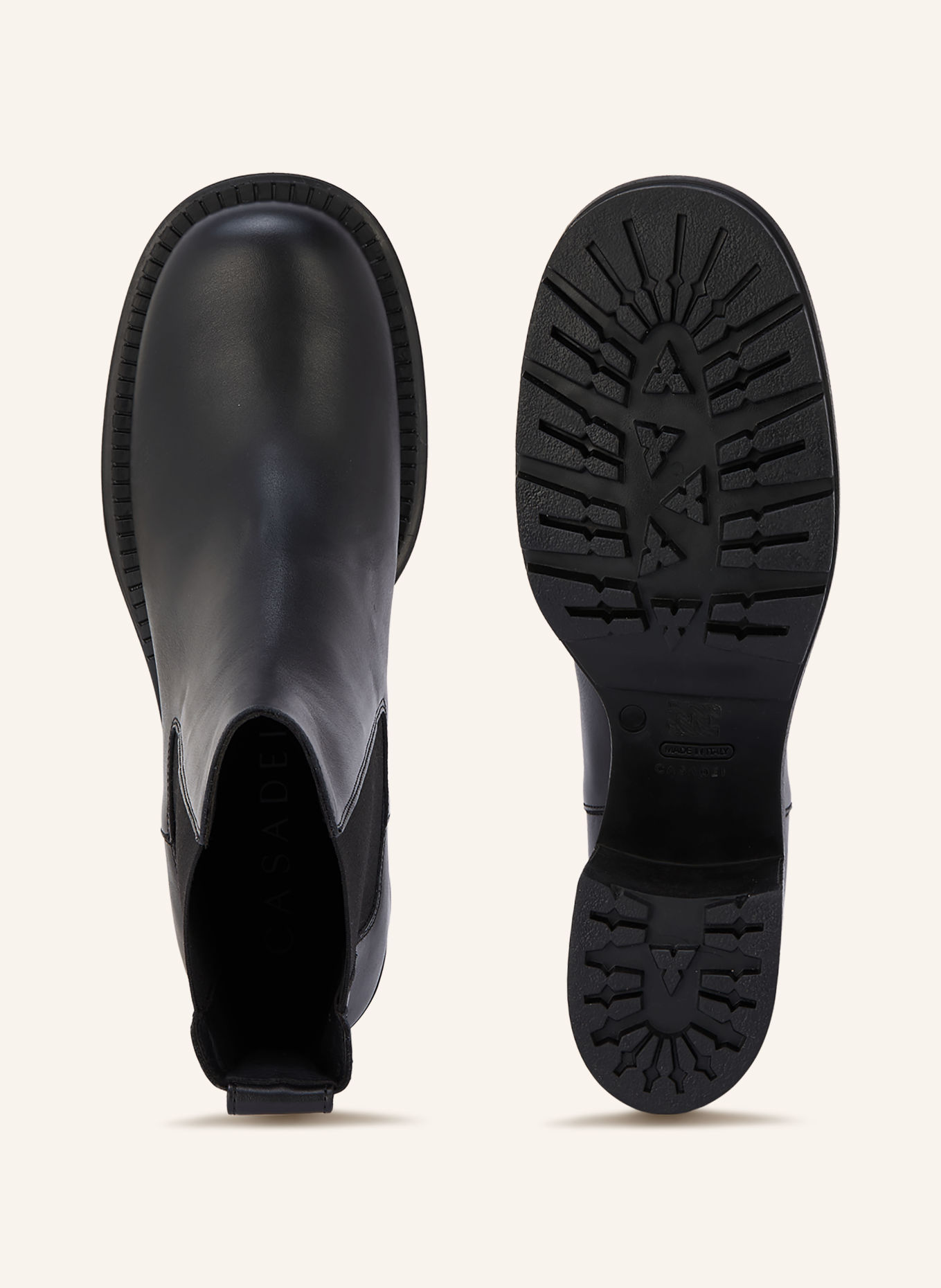 CASADEI Chelsea-Boots: SCHWARZ