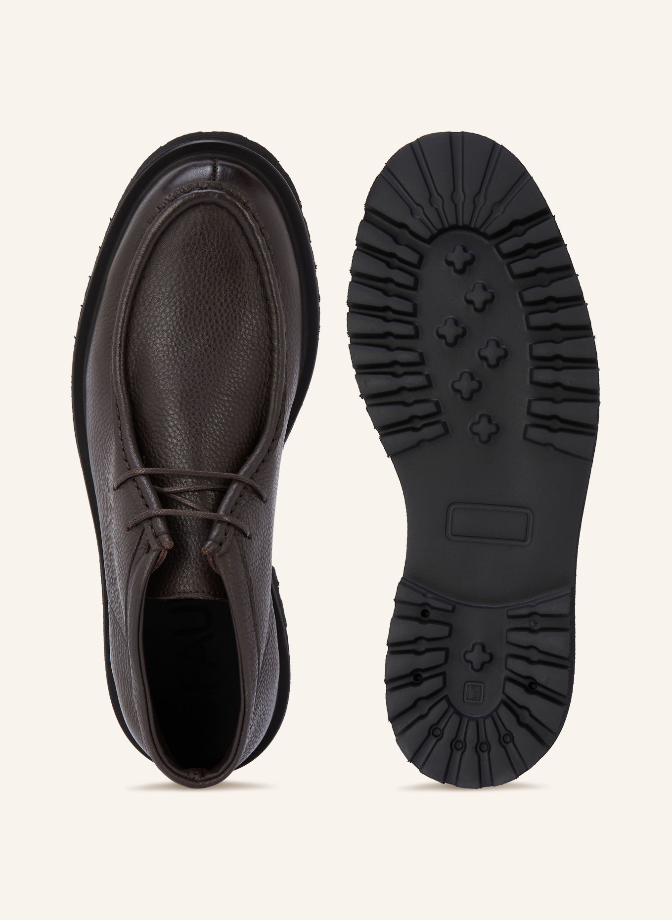 PAUL Lace-up shoes: DARK BROWN