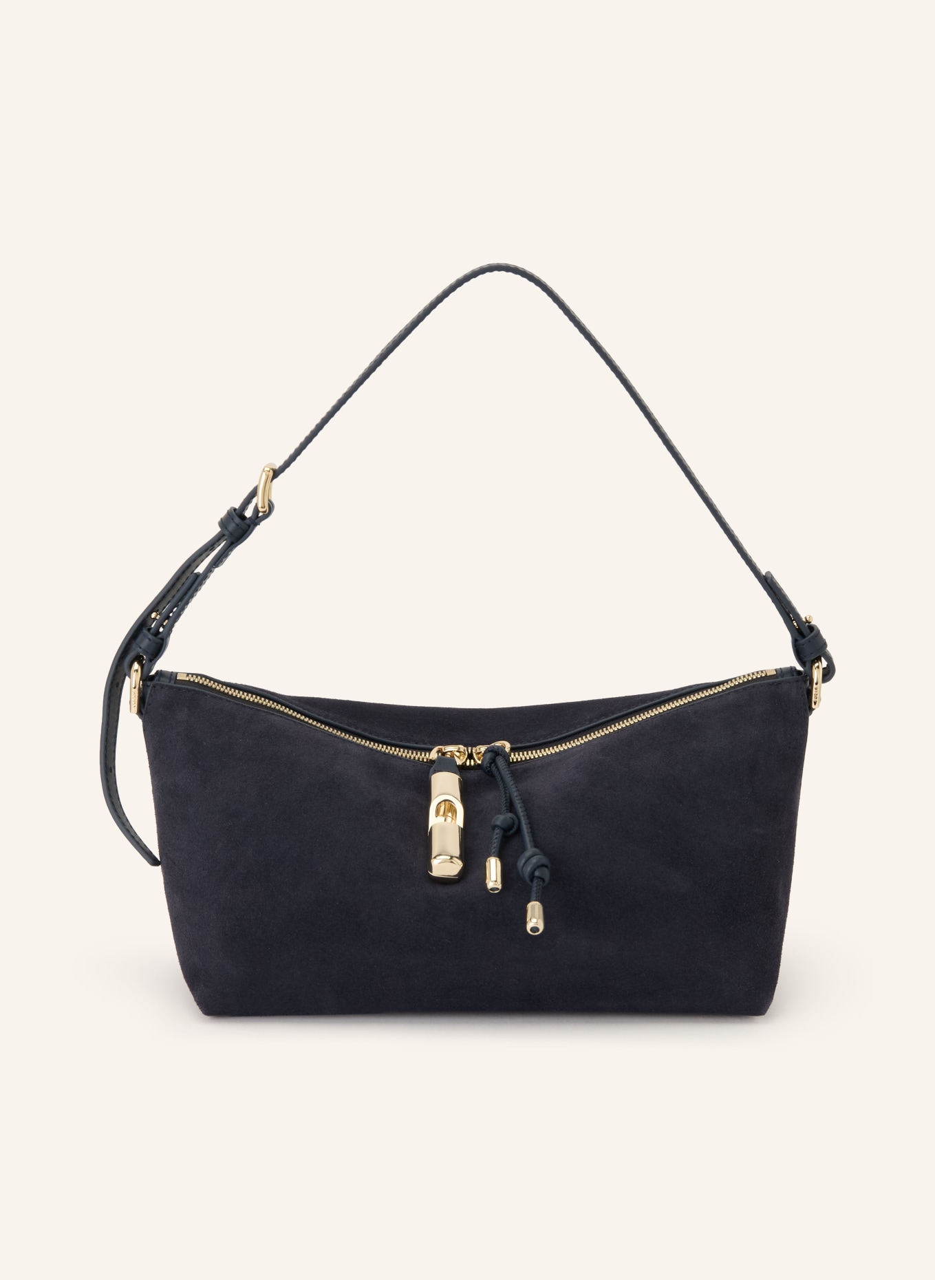 FURLA DEBBY MINI Crossbody Bag: DARK BLUE / GOLD