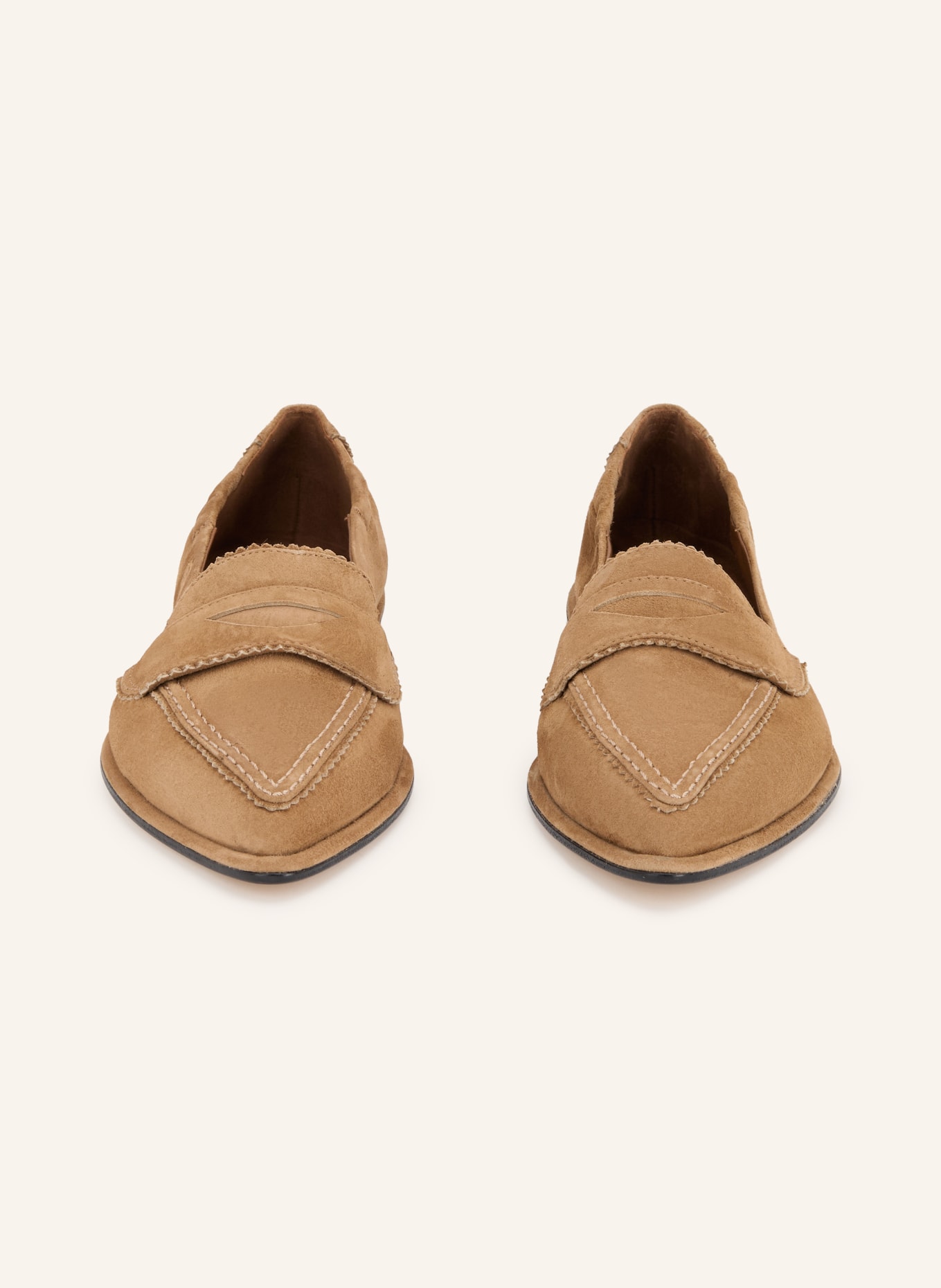 POMME D'OR GRACE Penny loafer: CAMEL