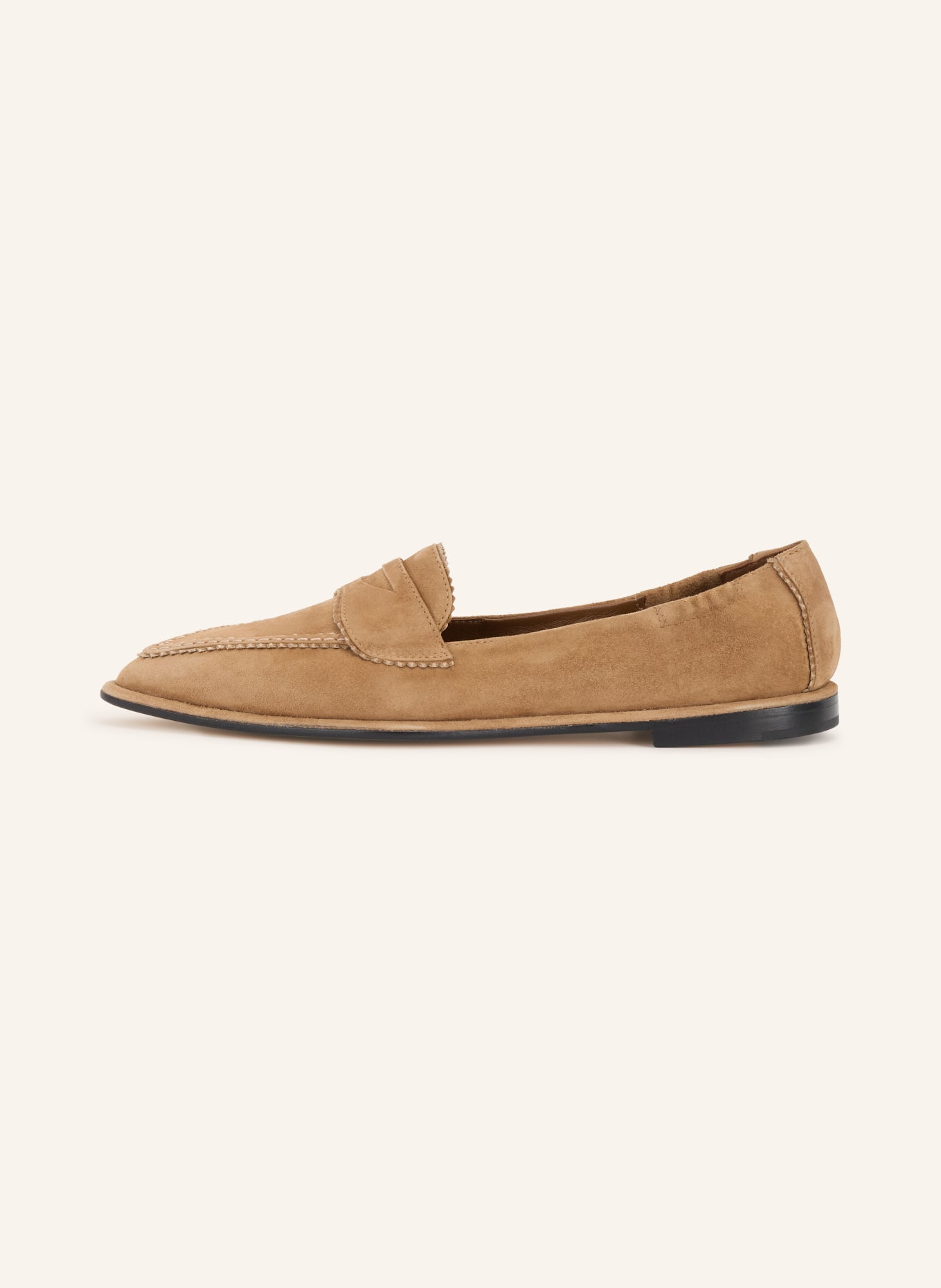 POMME D'OR GRACE Penny loafer: CAMEL