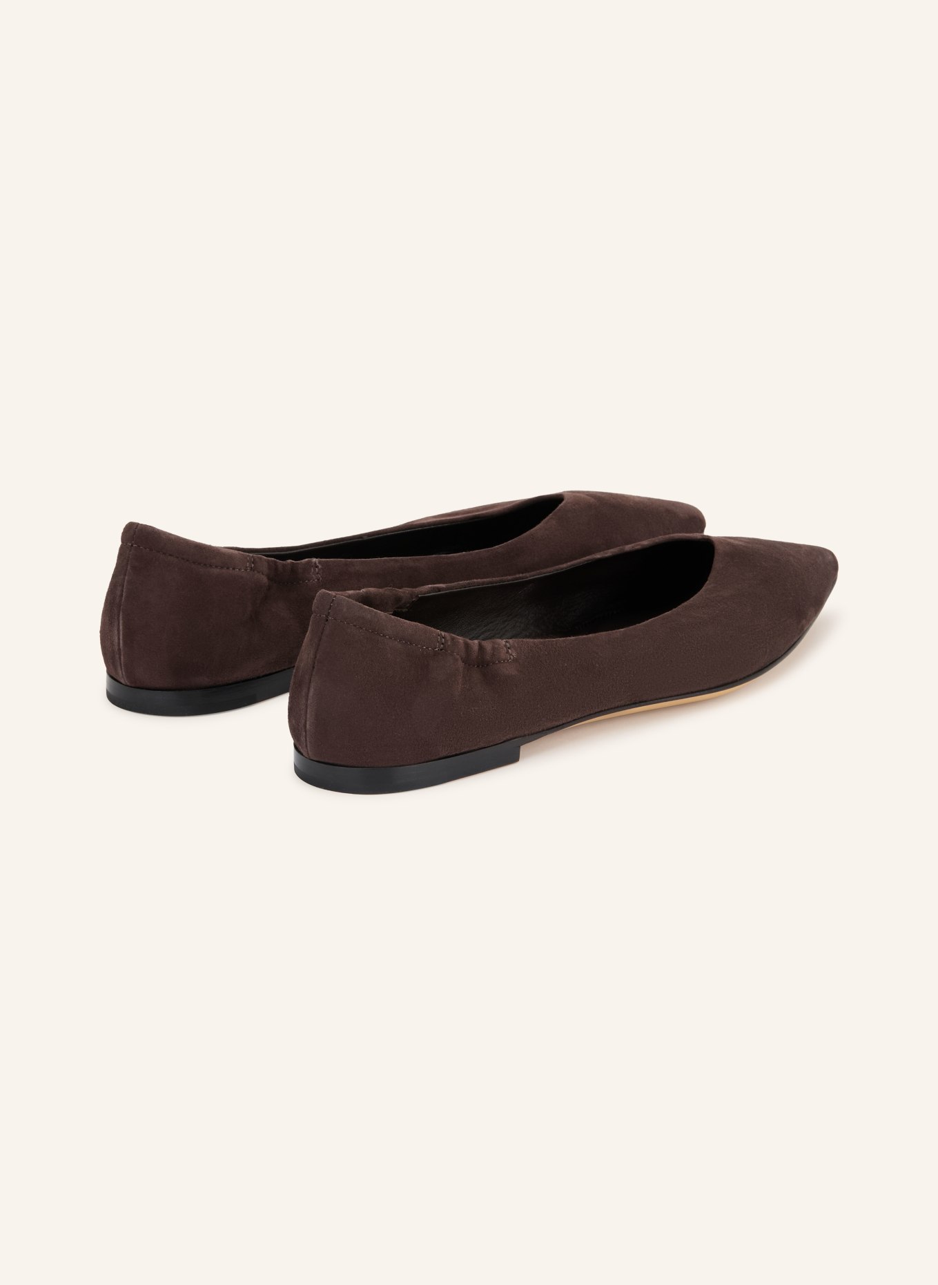 POMME D'OR Ballerina's INGRID: MARRON FONCÉ