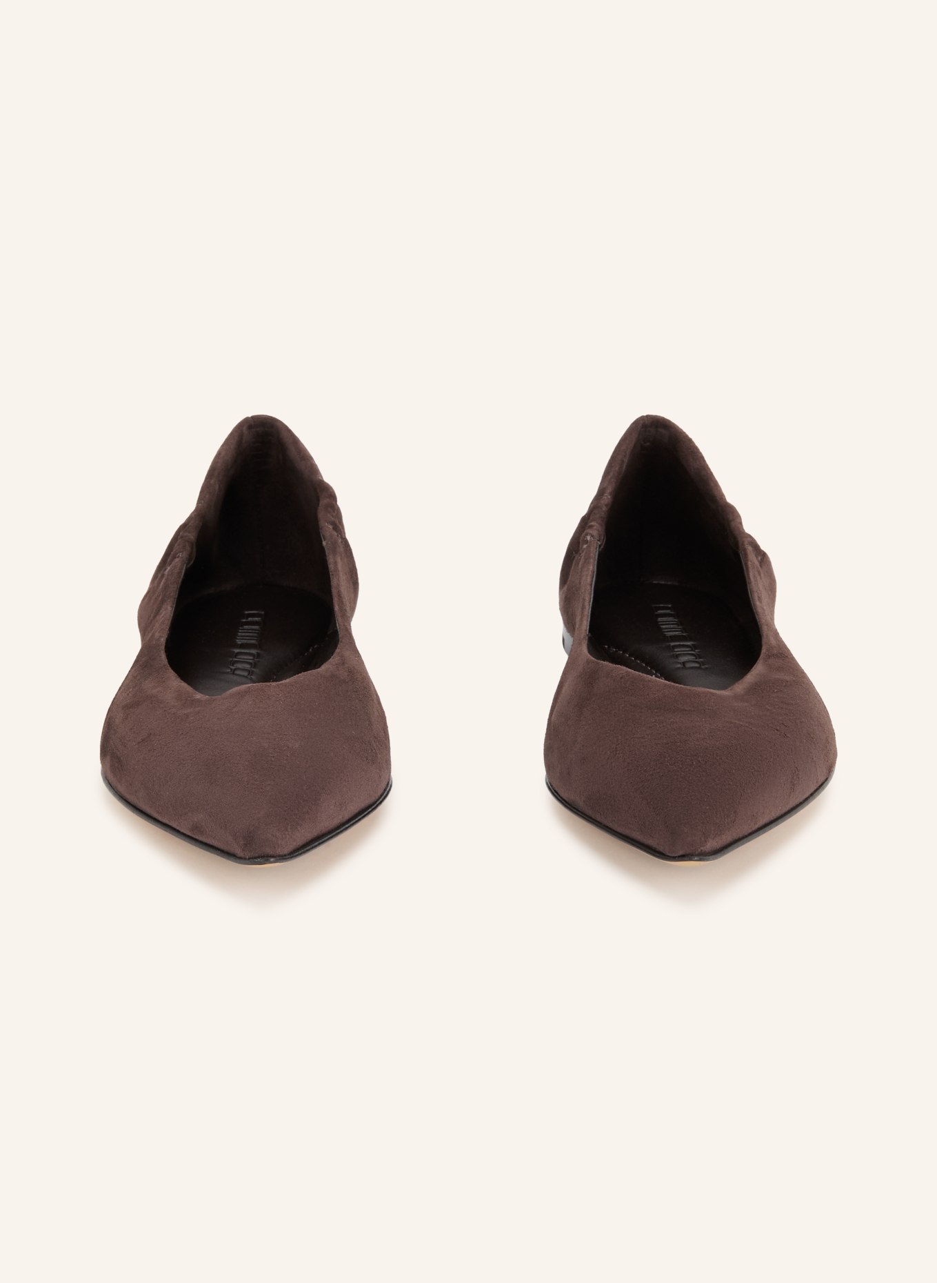 POMME D'OR Ballerina's INGRID: MARRON FONCÉ