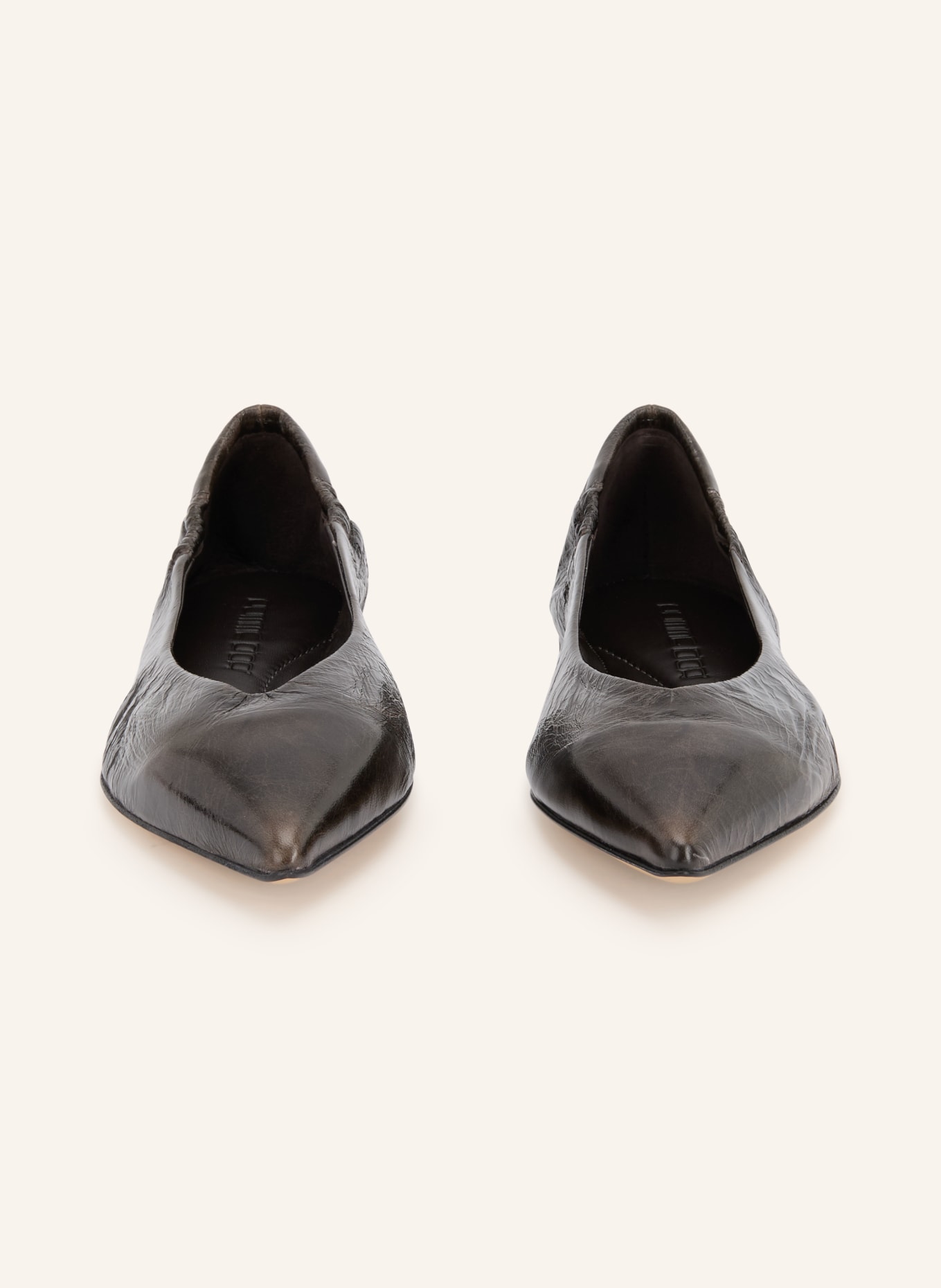 POMME D'OR Ballerines INGRID: NOIR