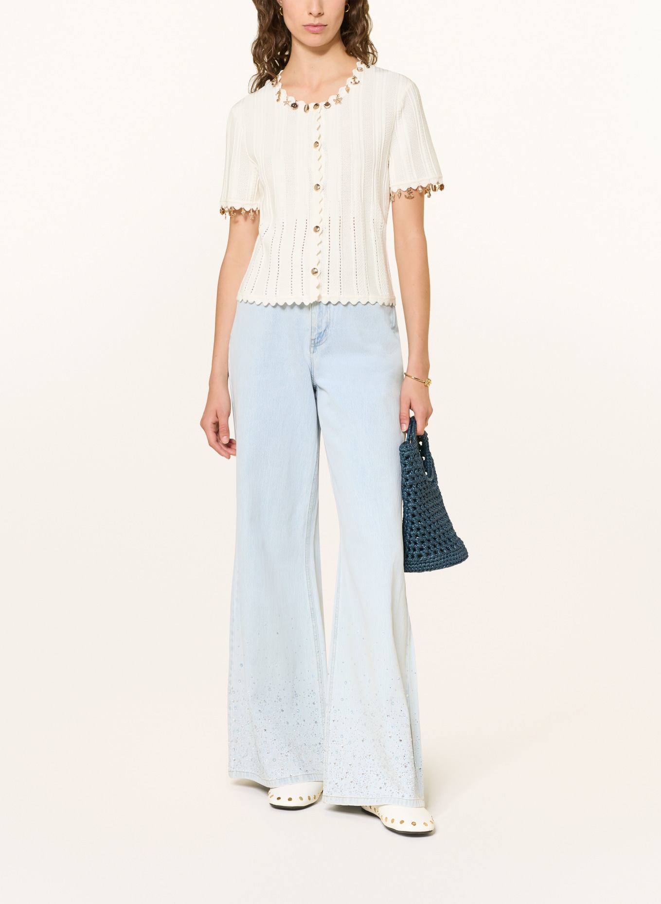 ULTRAVIOLHAT Handtasche OLIVIA: BLAU