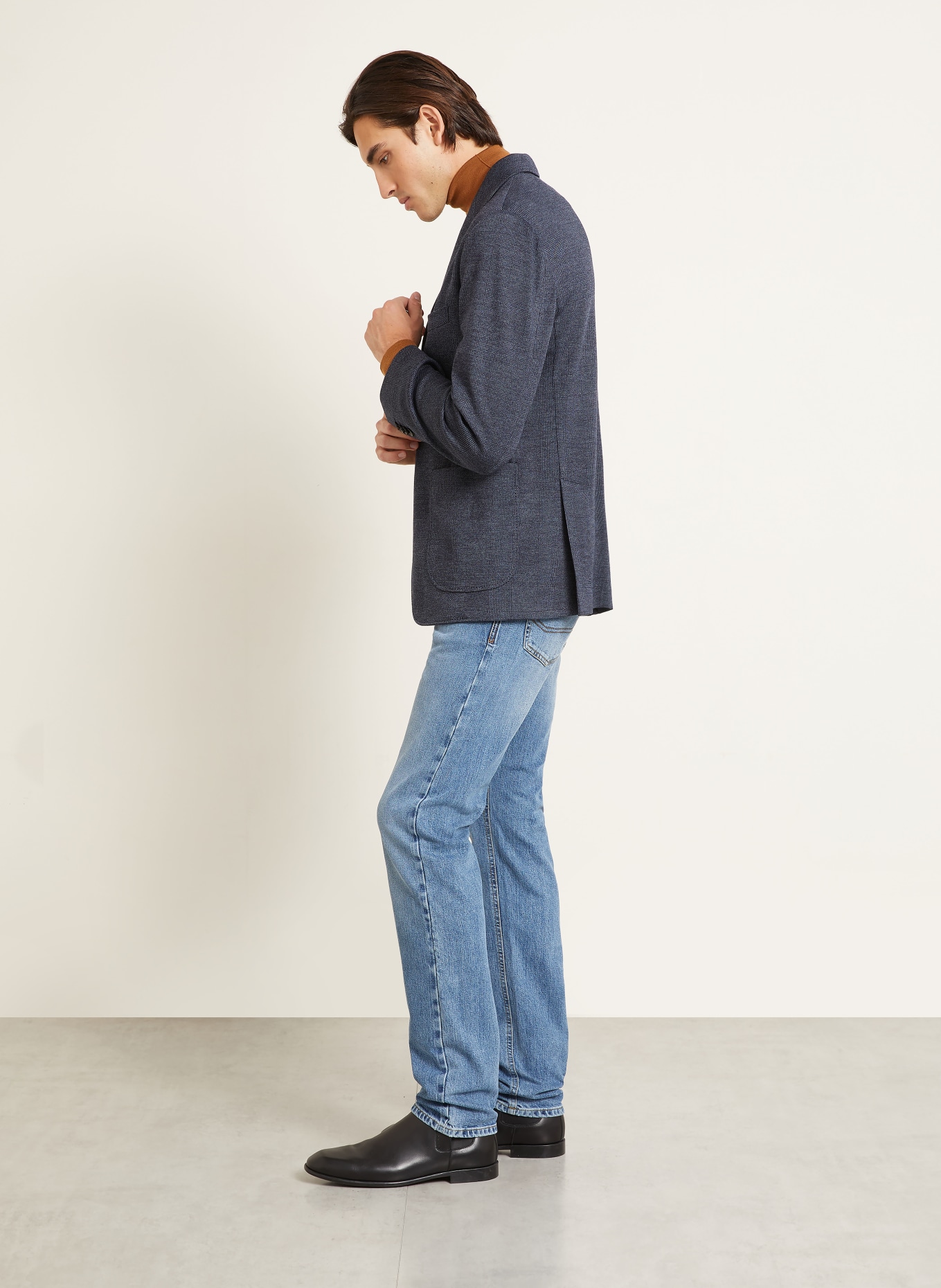 Brioni Jeans MERIBEL Regular Fit: 4700 NILE