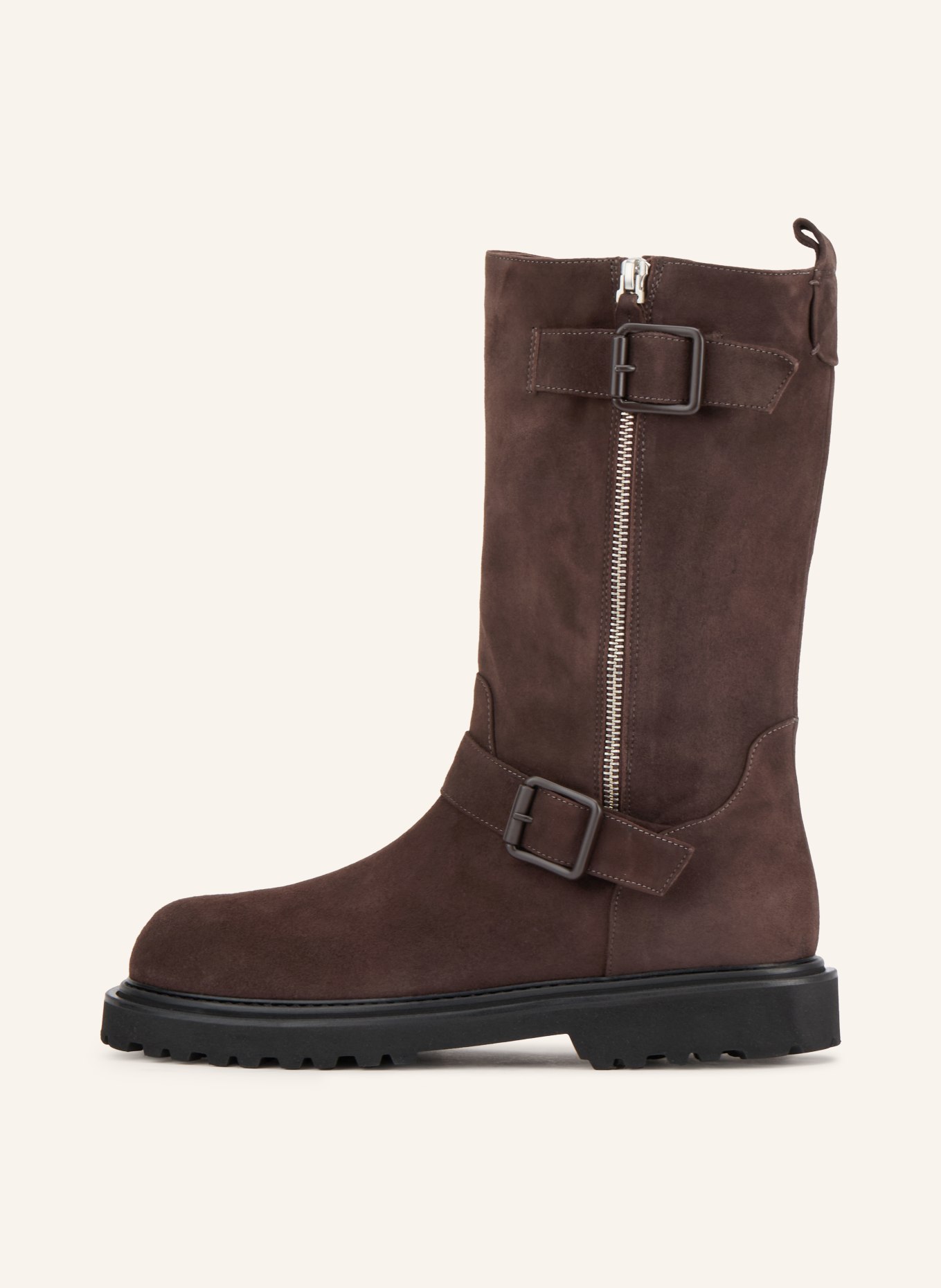 POMME D'OR Boots motardes BETH: MARRON FONCÉ