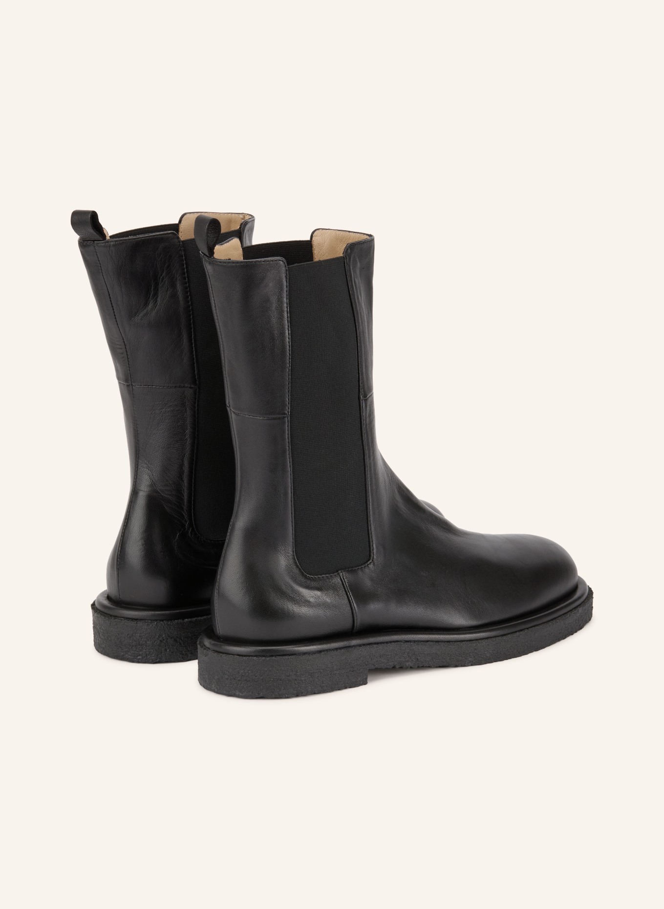 POMME D'OR Chelsea boots CAROLEE: ZWART