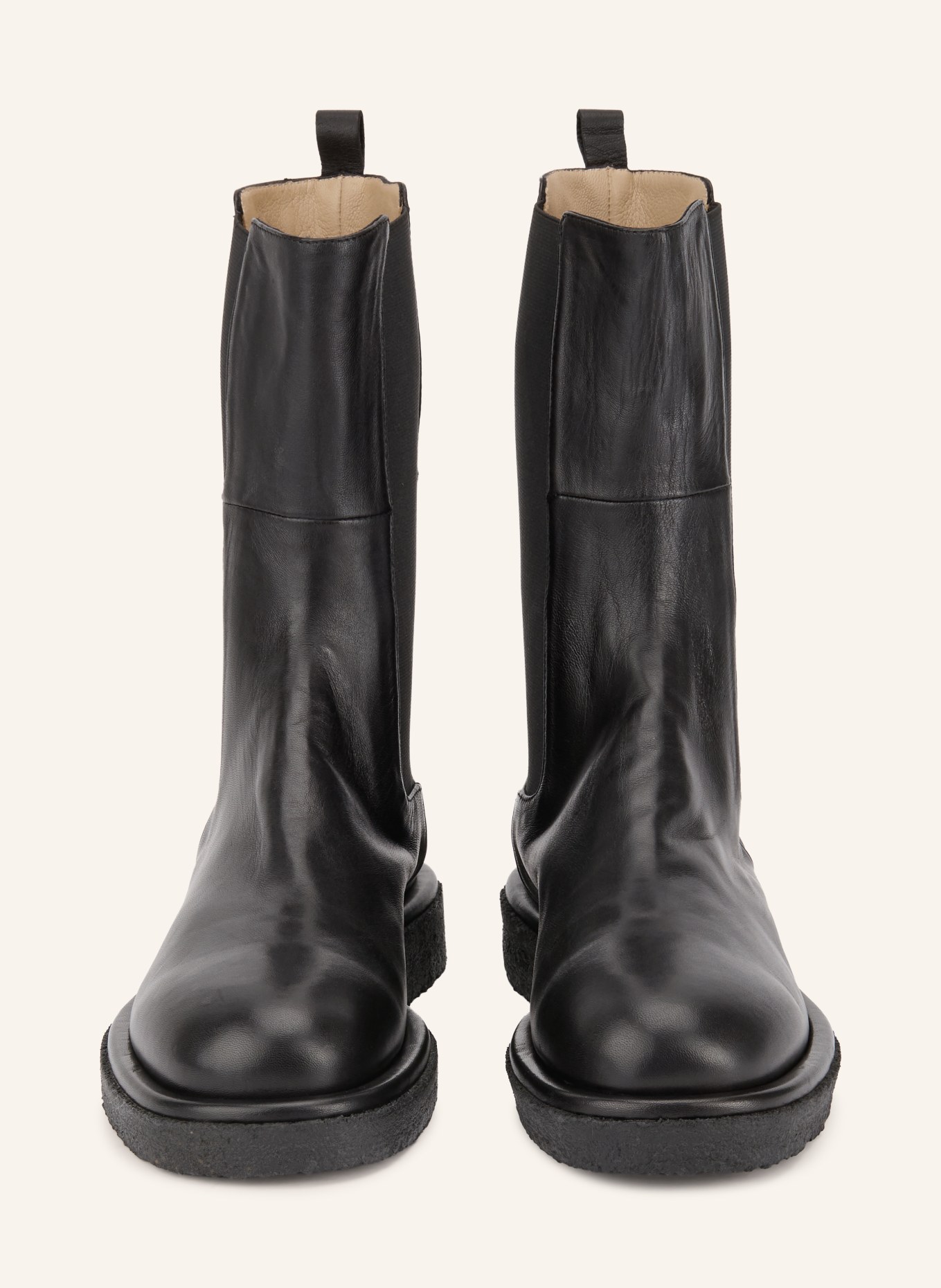 POMME D'OR Chelsea boots CAROLEE: ZWART