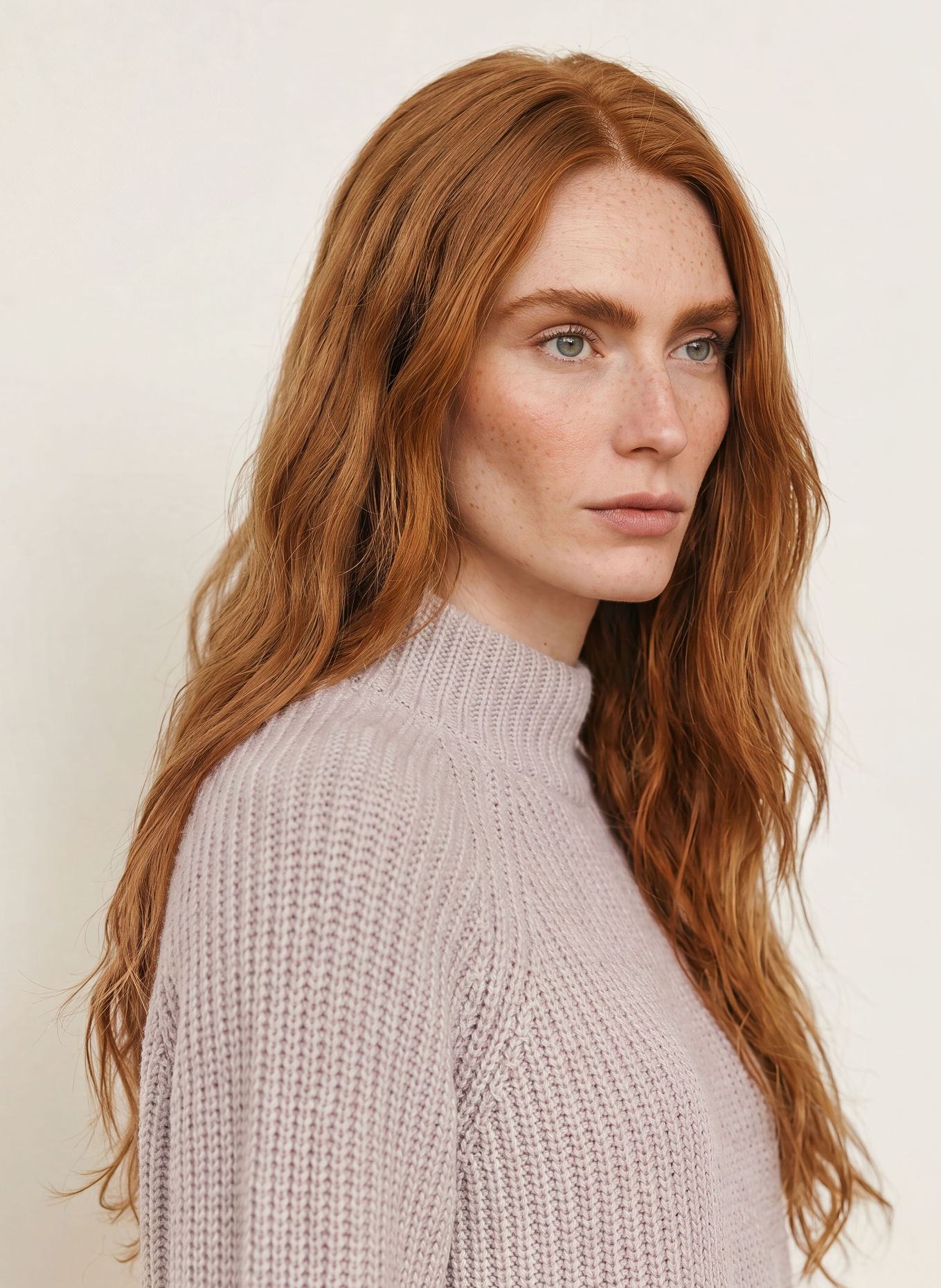 darling harbour Pullover: light taupe melange