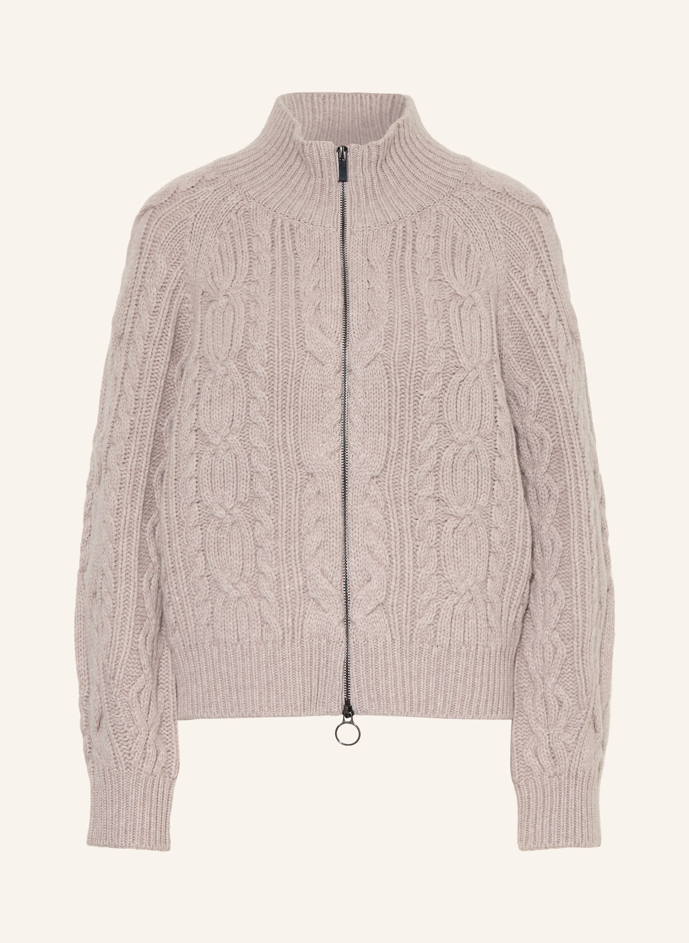 darling harbour Gilet: light taupe melange