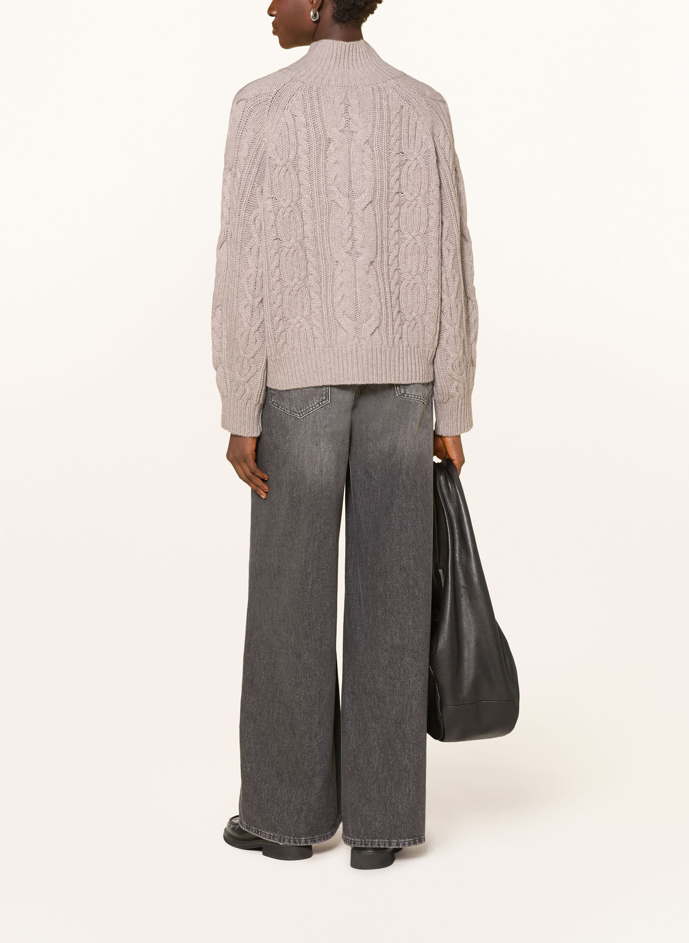 darling harbour Gilet: light taupe melange