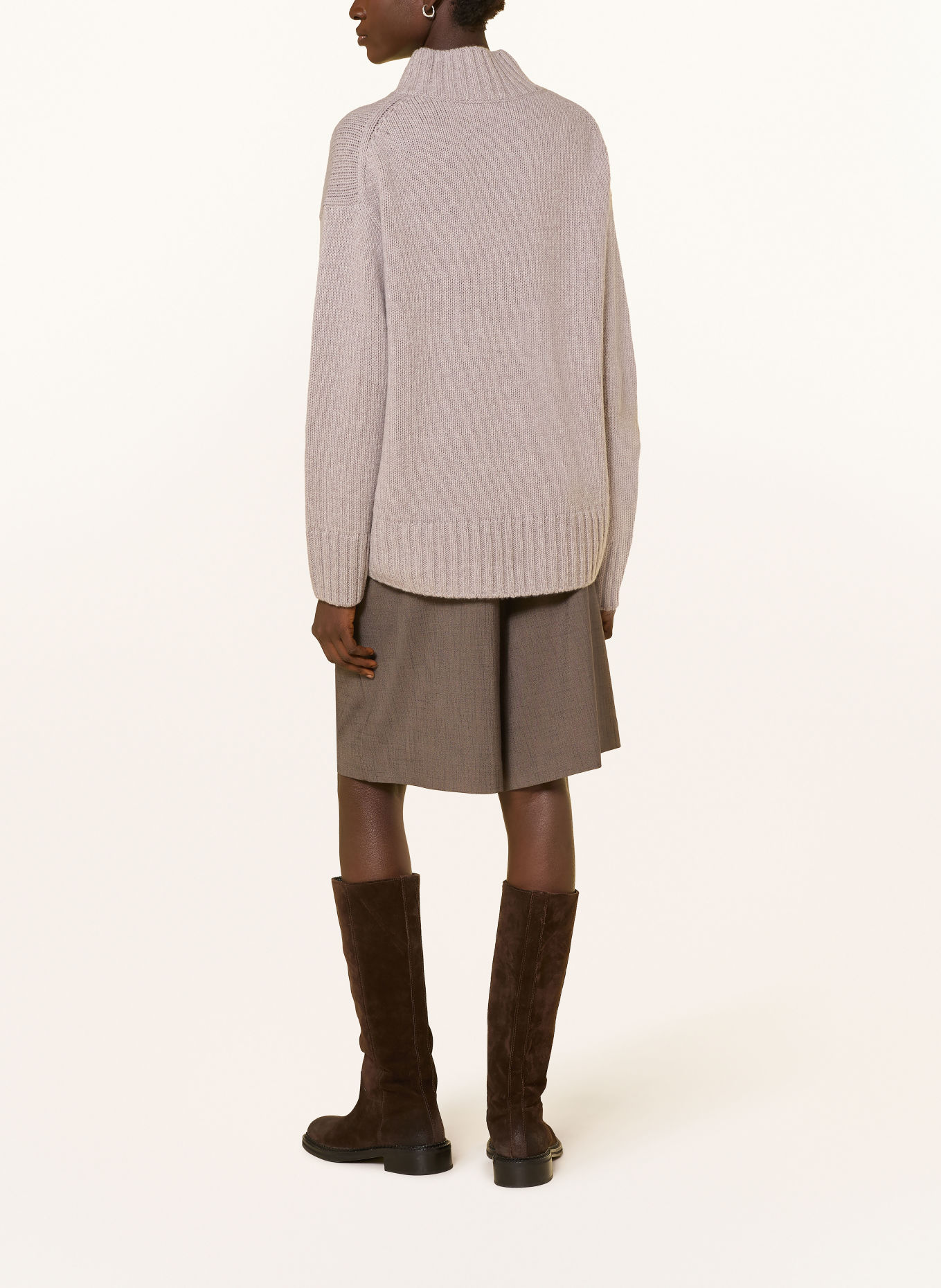 darling harbour Trui: light taupe melange