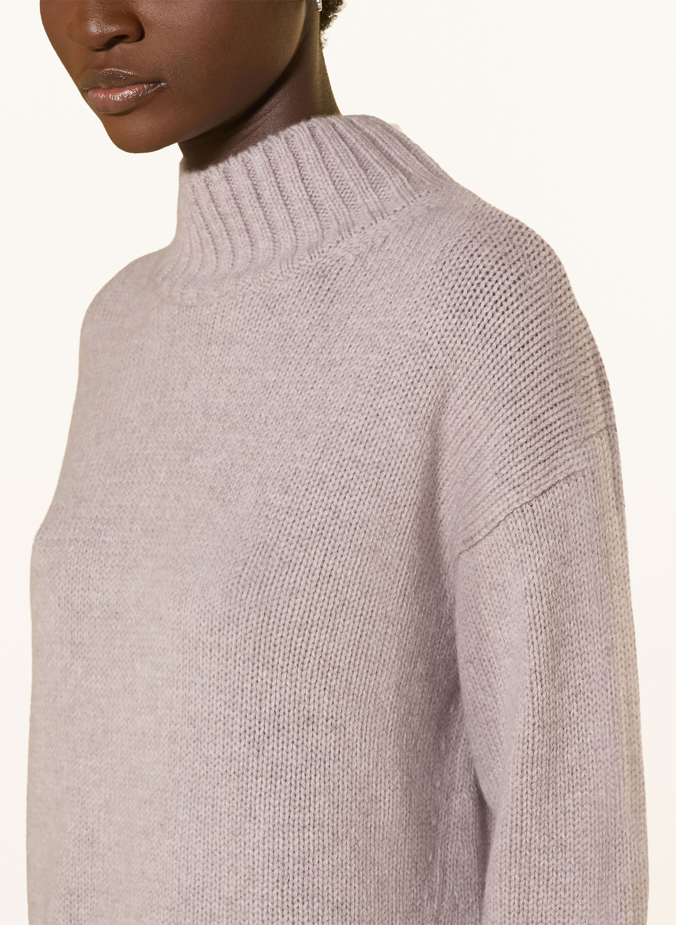 darling harbour Trui: light taupe melange