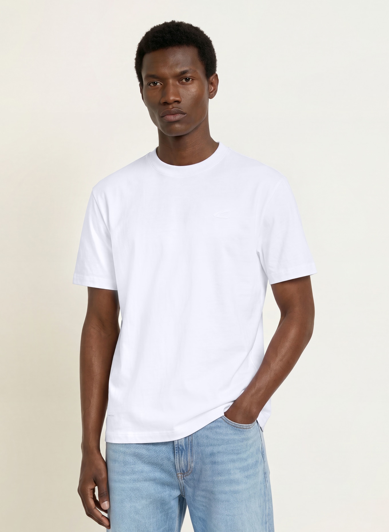 camel active T-shirt: WHITE