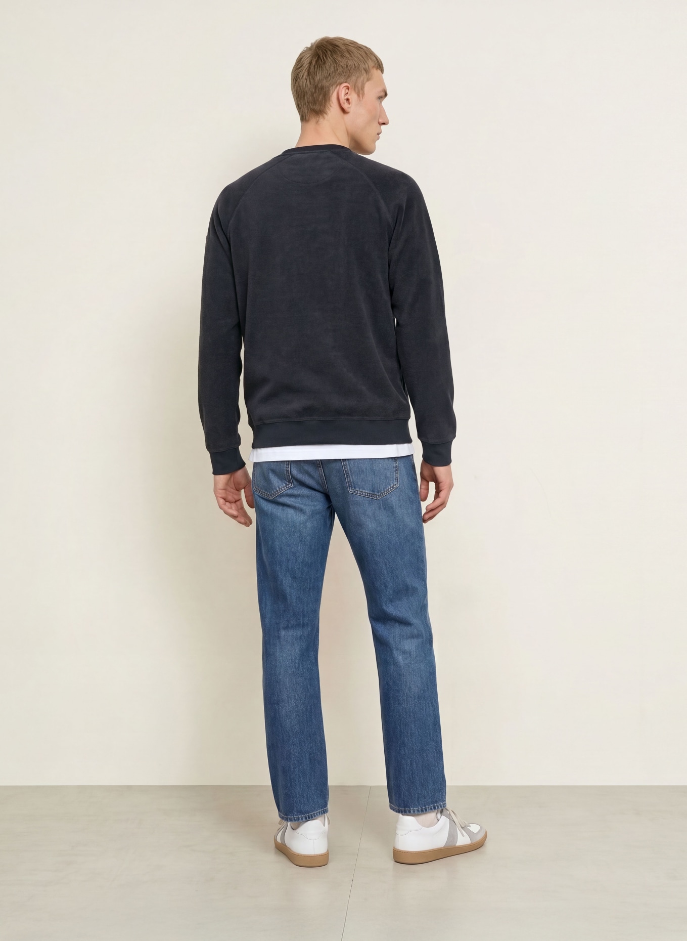 camel active Sweatshirt: DONKERBLAUW