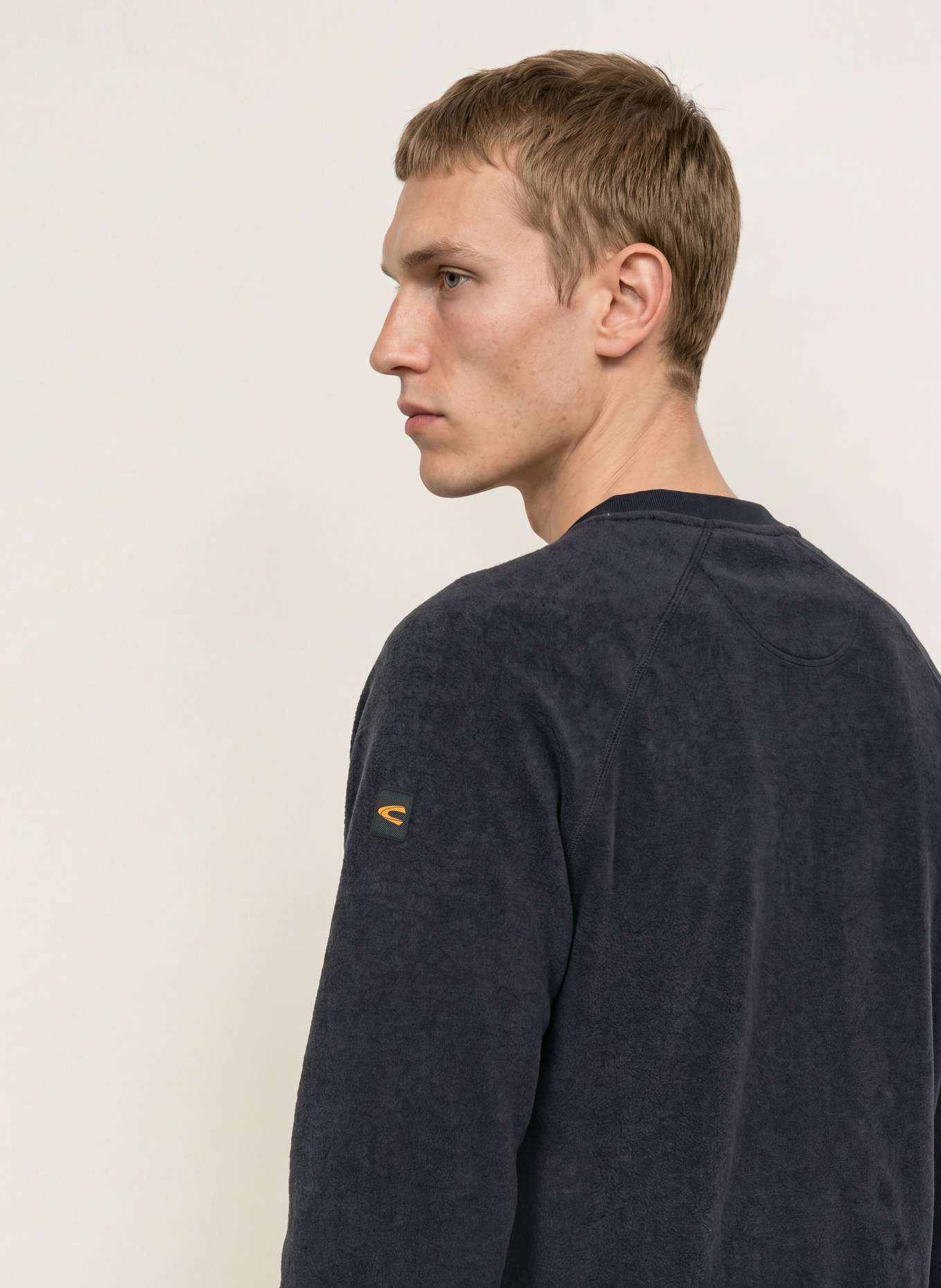 camel active Sweatshirt: DONKERBLAUW