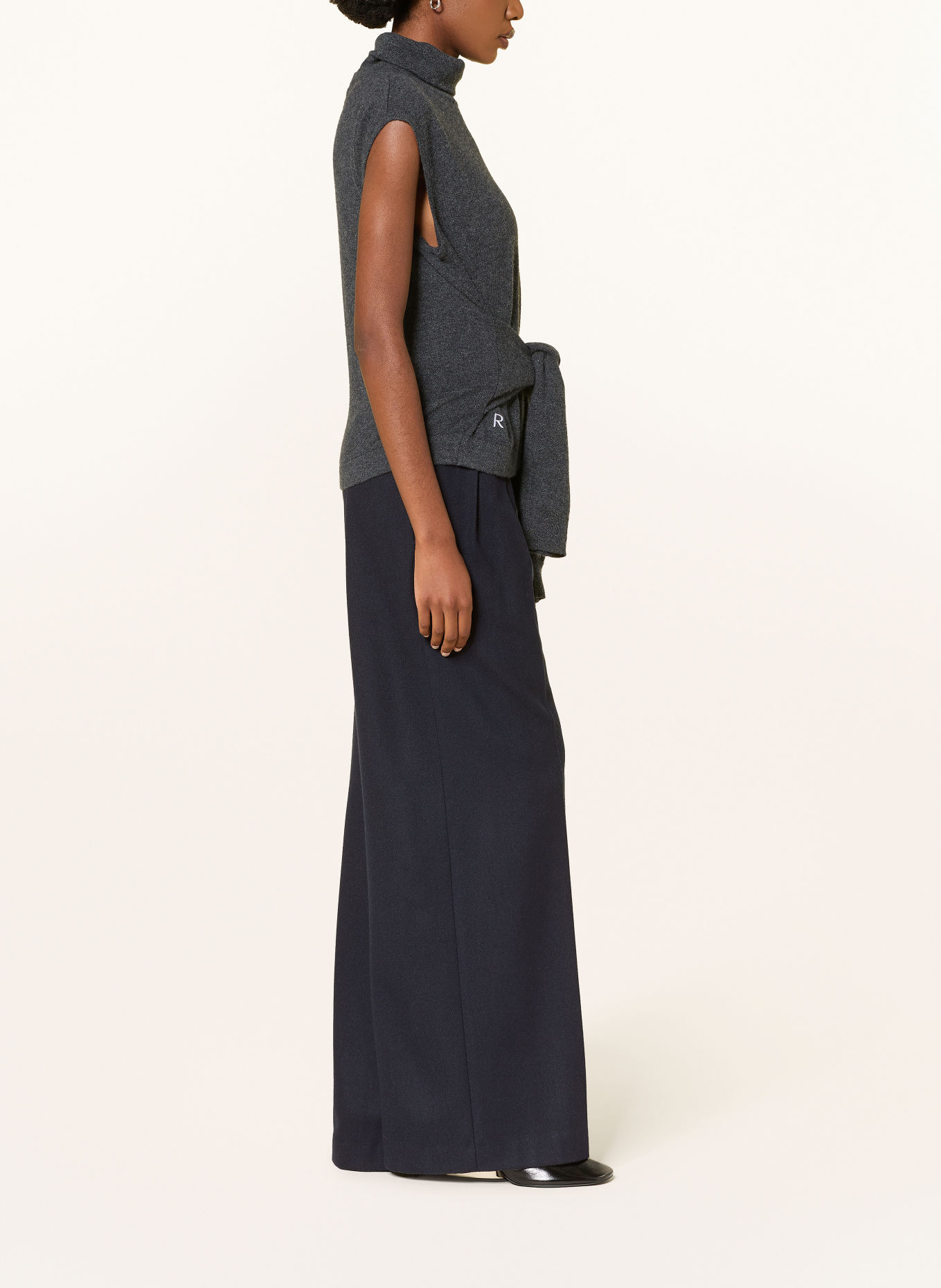RHÚNE Marlene-broek OONA: DONKERBLAUW