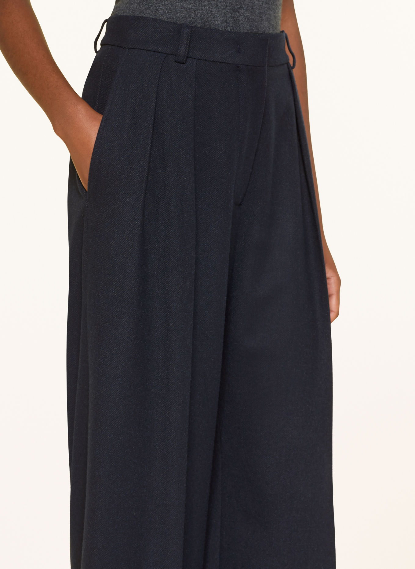 RHÚNE Marlene-broek OONA: DONKERBLAUW