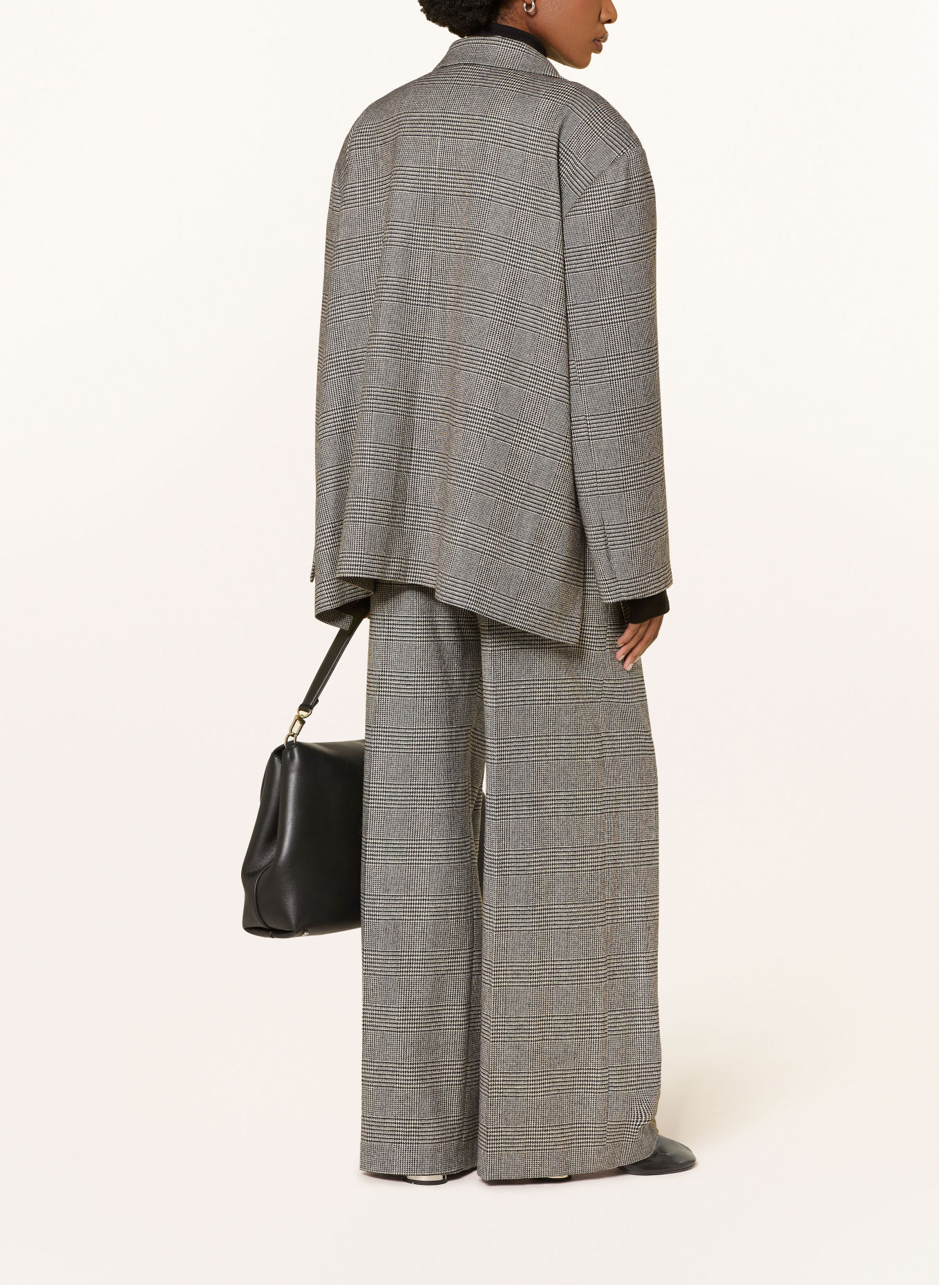 RHÚNE Blazer PRINCE DE GALLE: GRIS / ÉCRU / NOIR