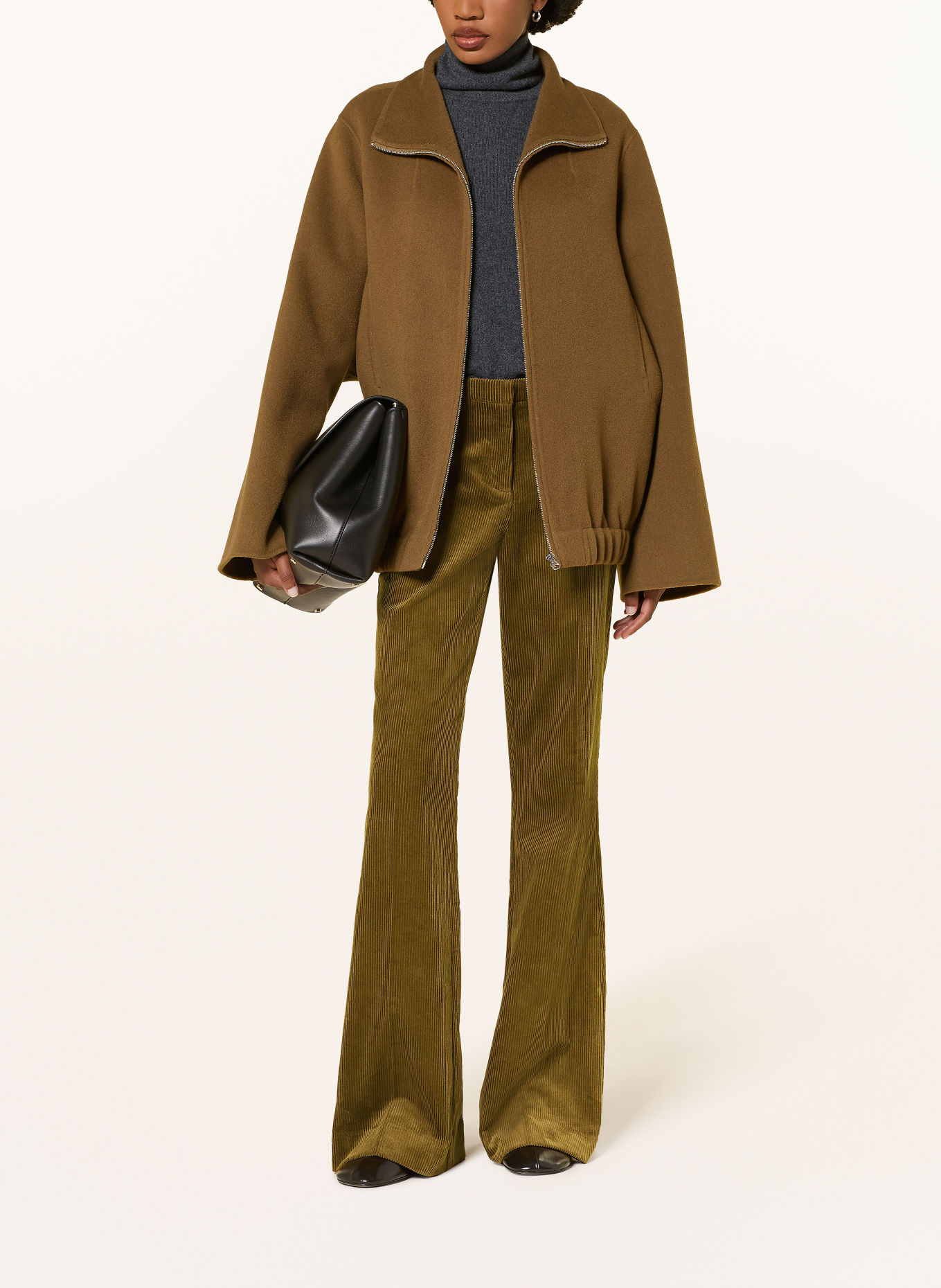 RHÚNE Cordhose REY: BRAUN