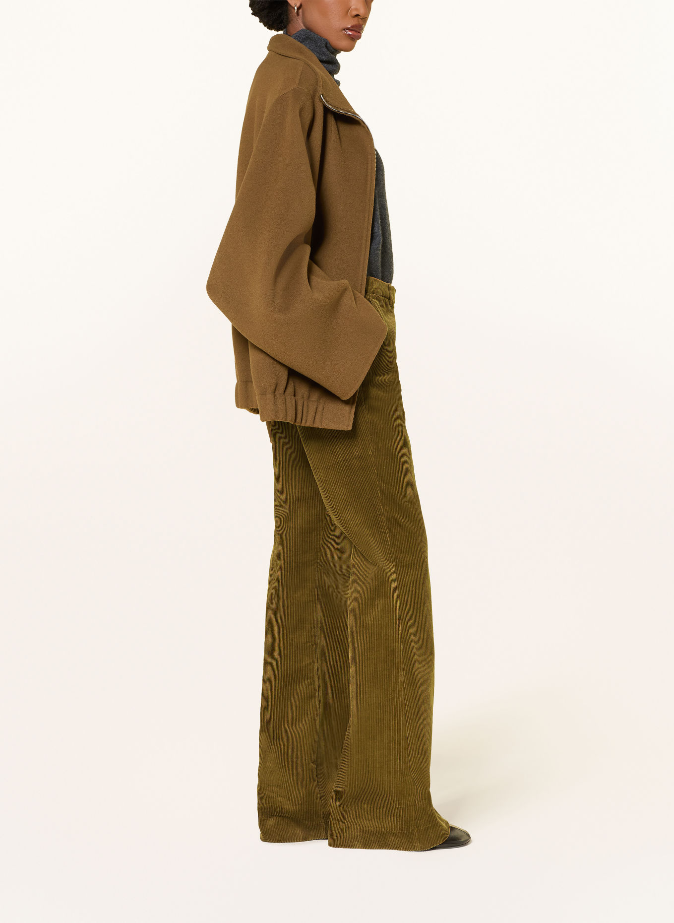 RHÚNE Cordhose REY: BRAUN
